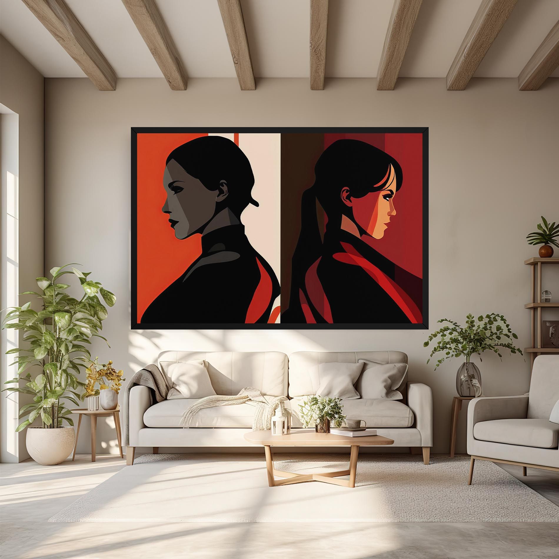 Graphical Portrait mockup 6