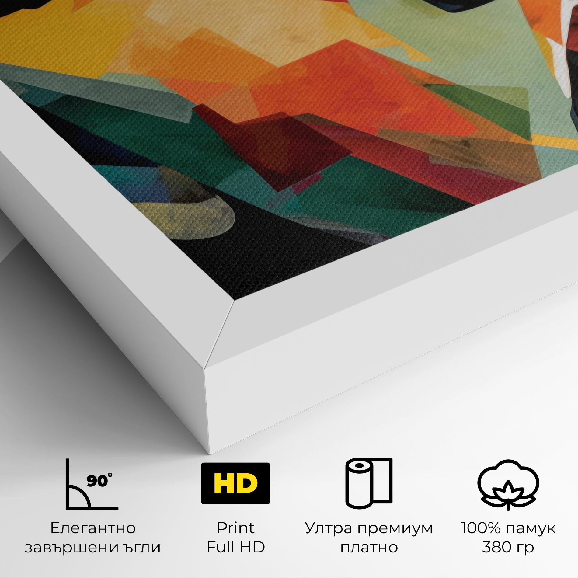 Картина на платно Neoexpressionism mockup 4