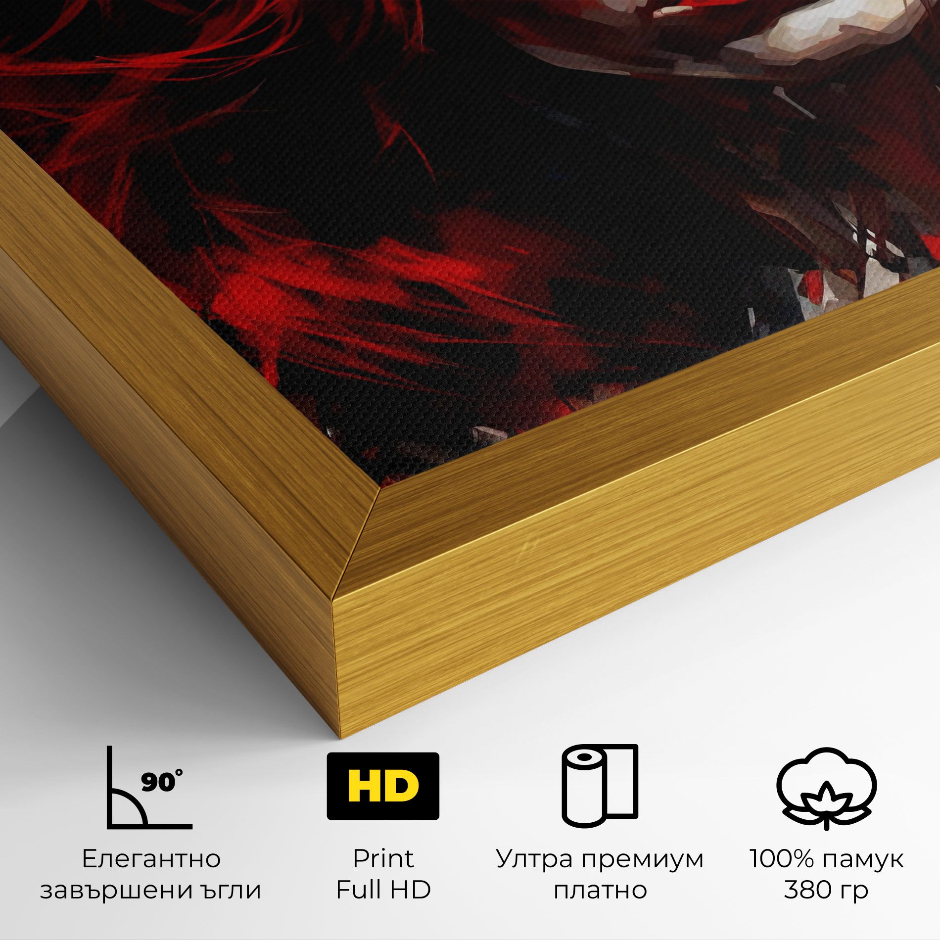 Red Hair Smoky Eyes mockup 4