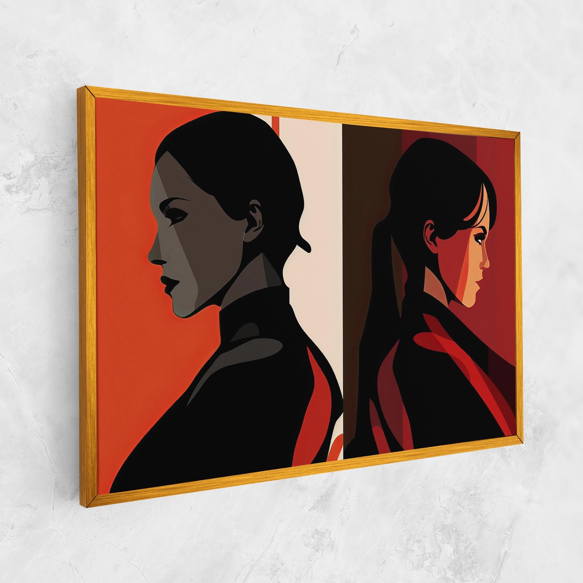 Graphical Portrait mockup 1