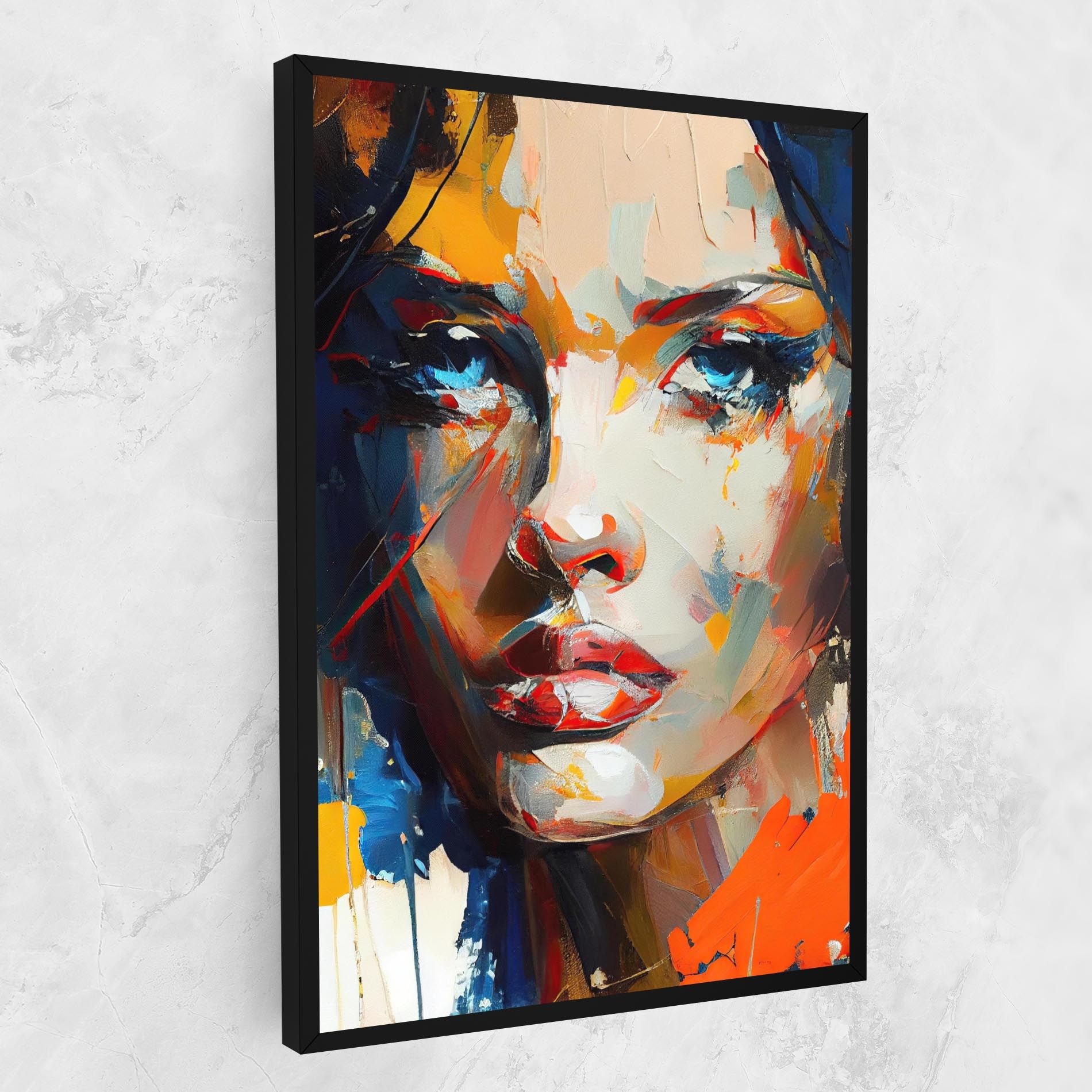 Beautiful Brunette Woman mockup 1