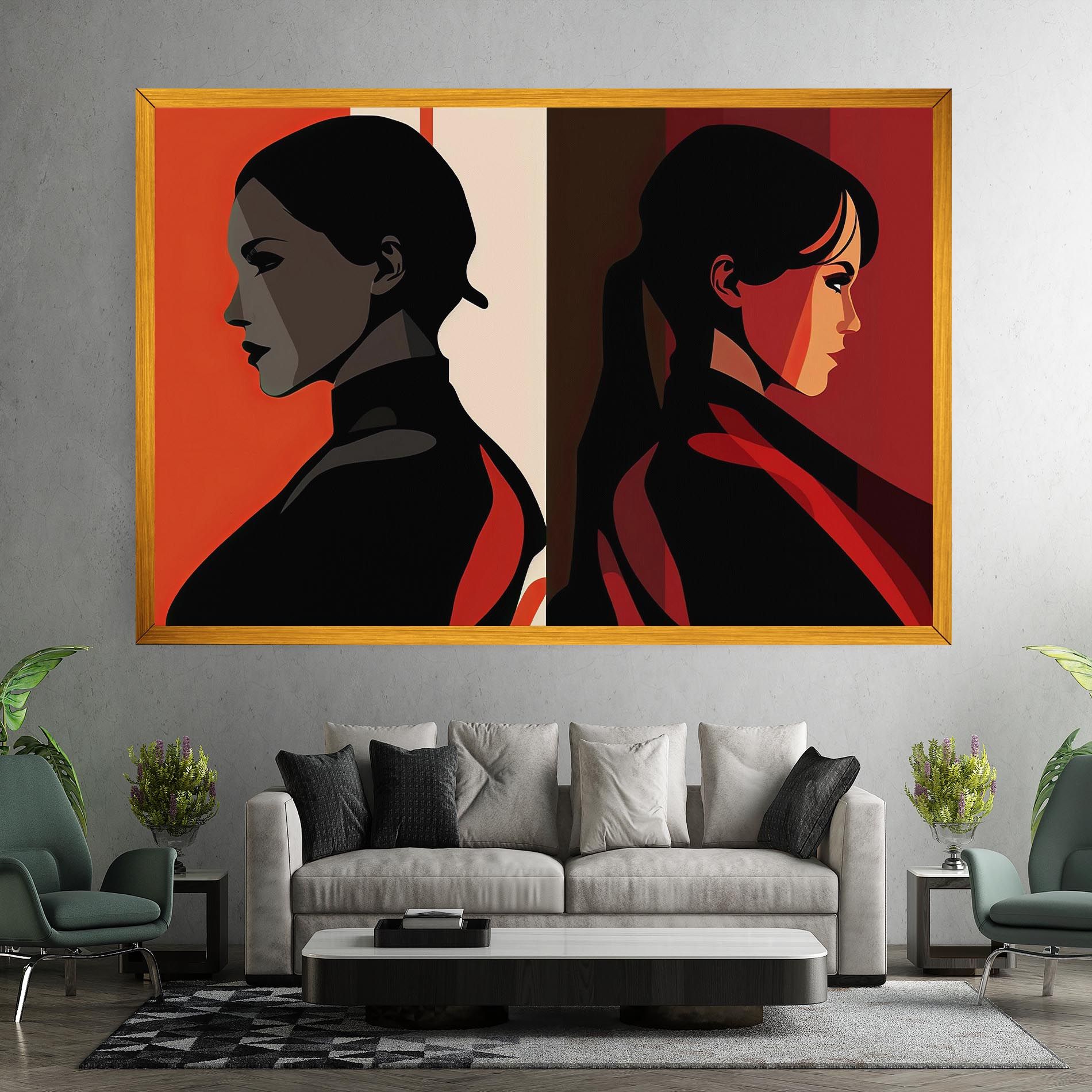 Graphical Portrait mockup 7