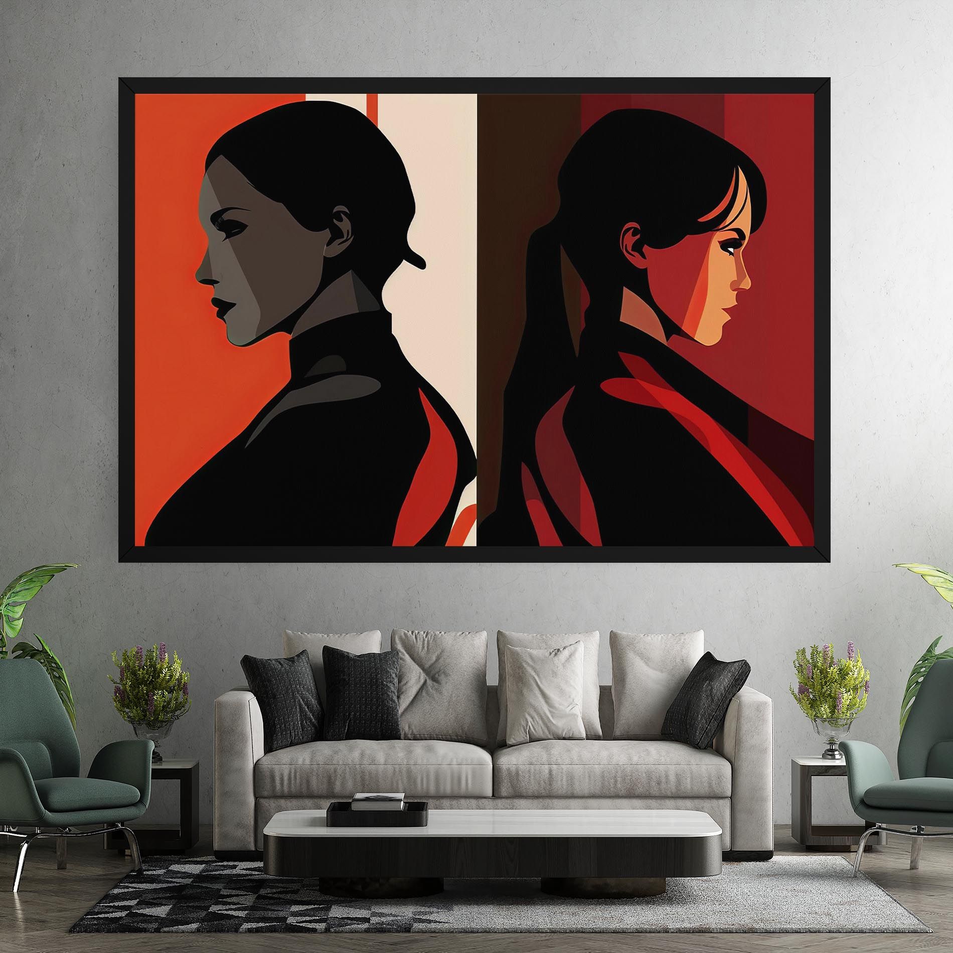 Graphical Portrait mockup 7