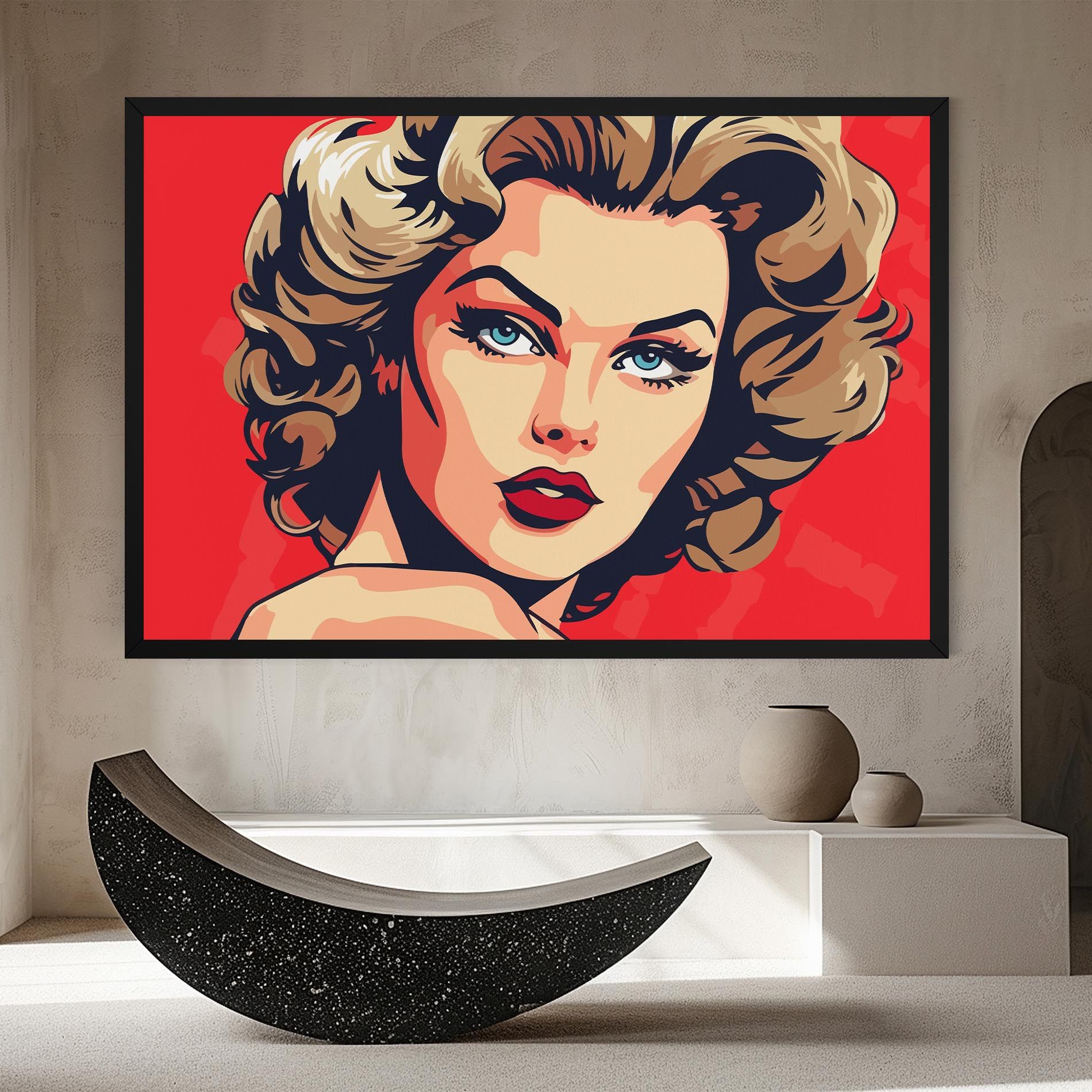 Blue Eyes Portrait mockup 8