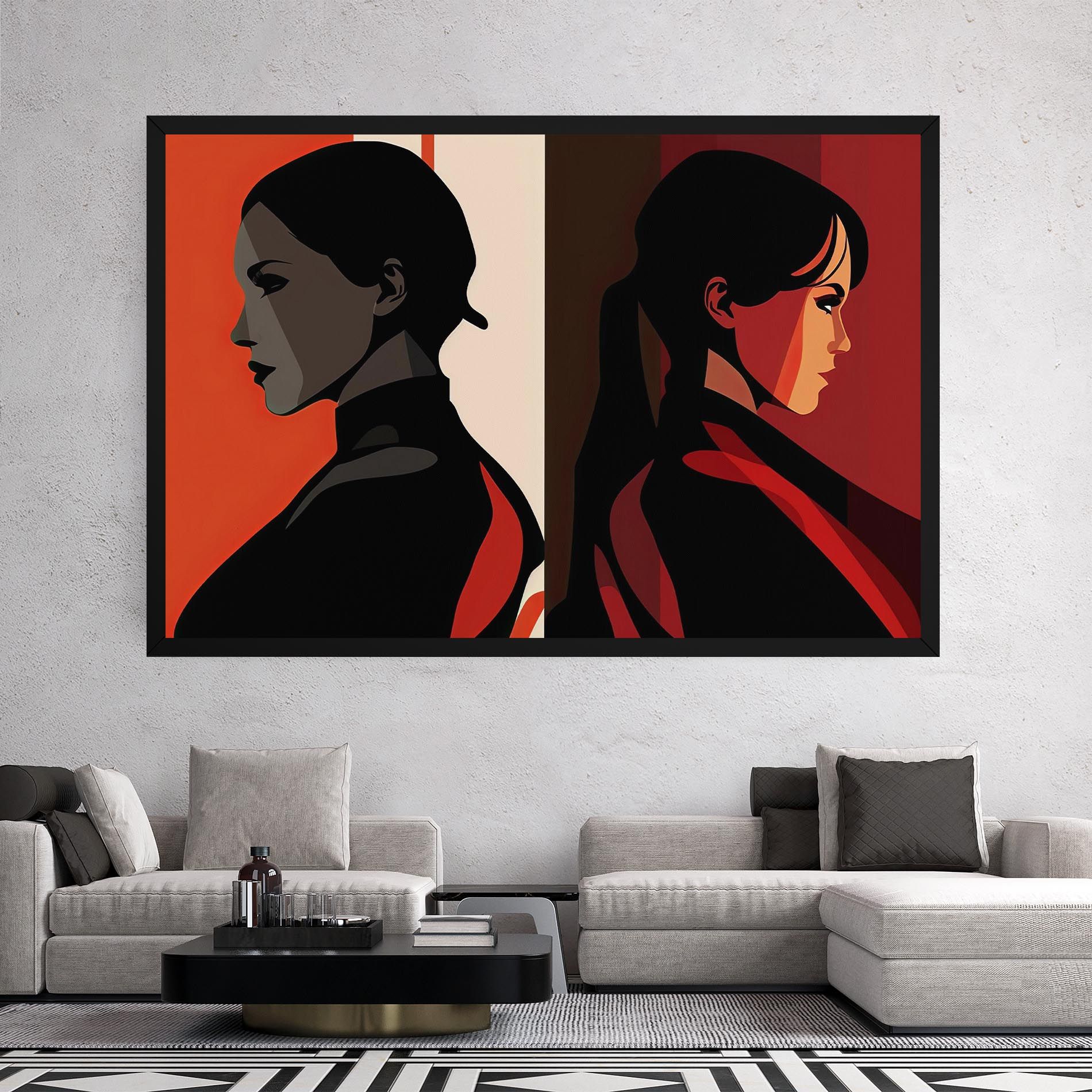 Graphical Portrait mockup 2