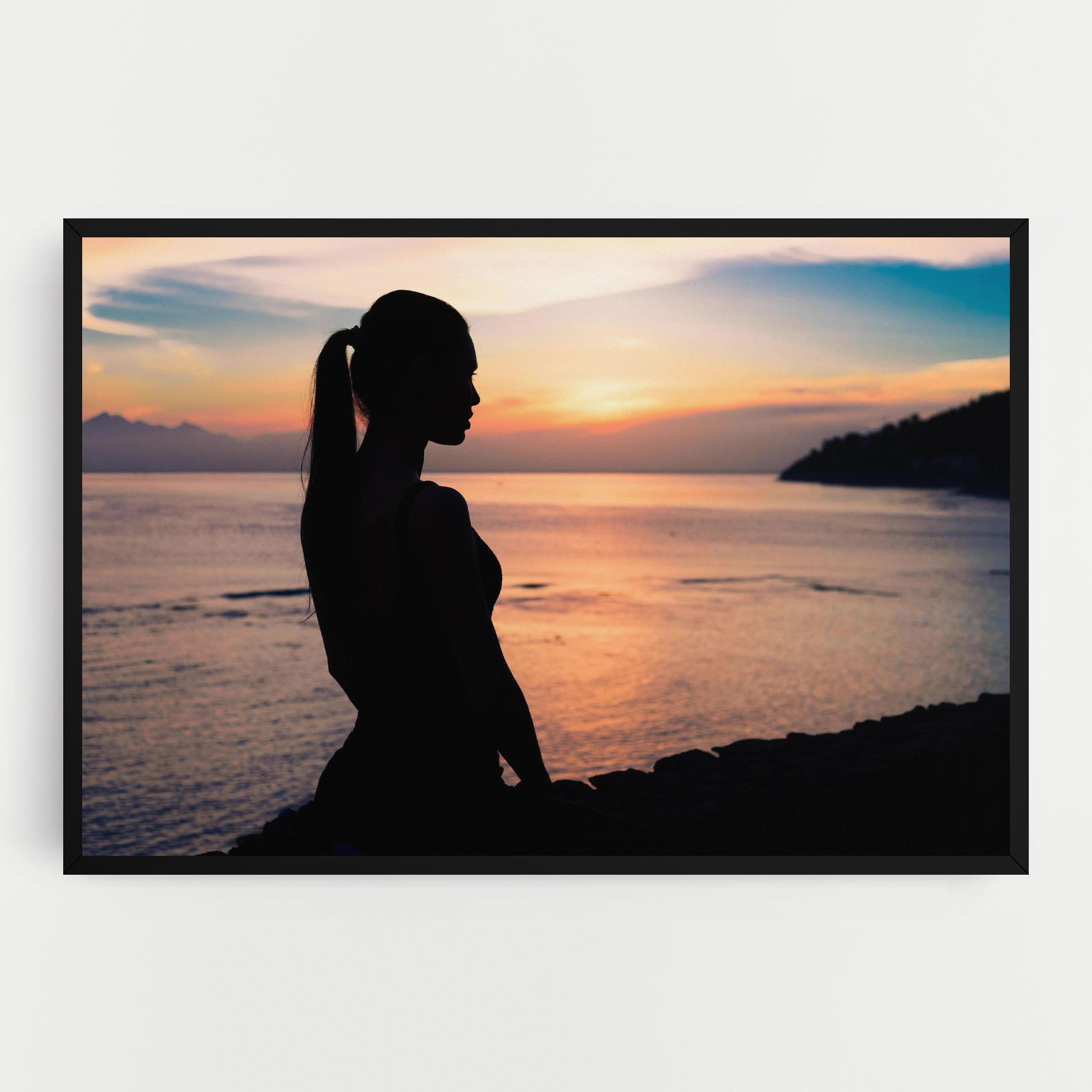 Картина на платно Beach Pretty View mockup 0