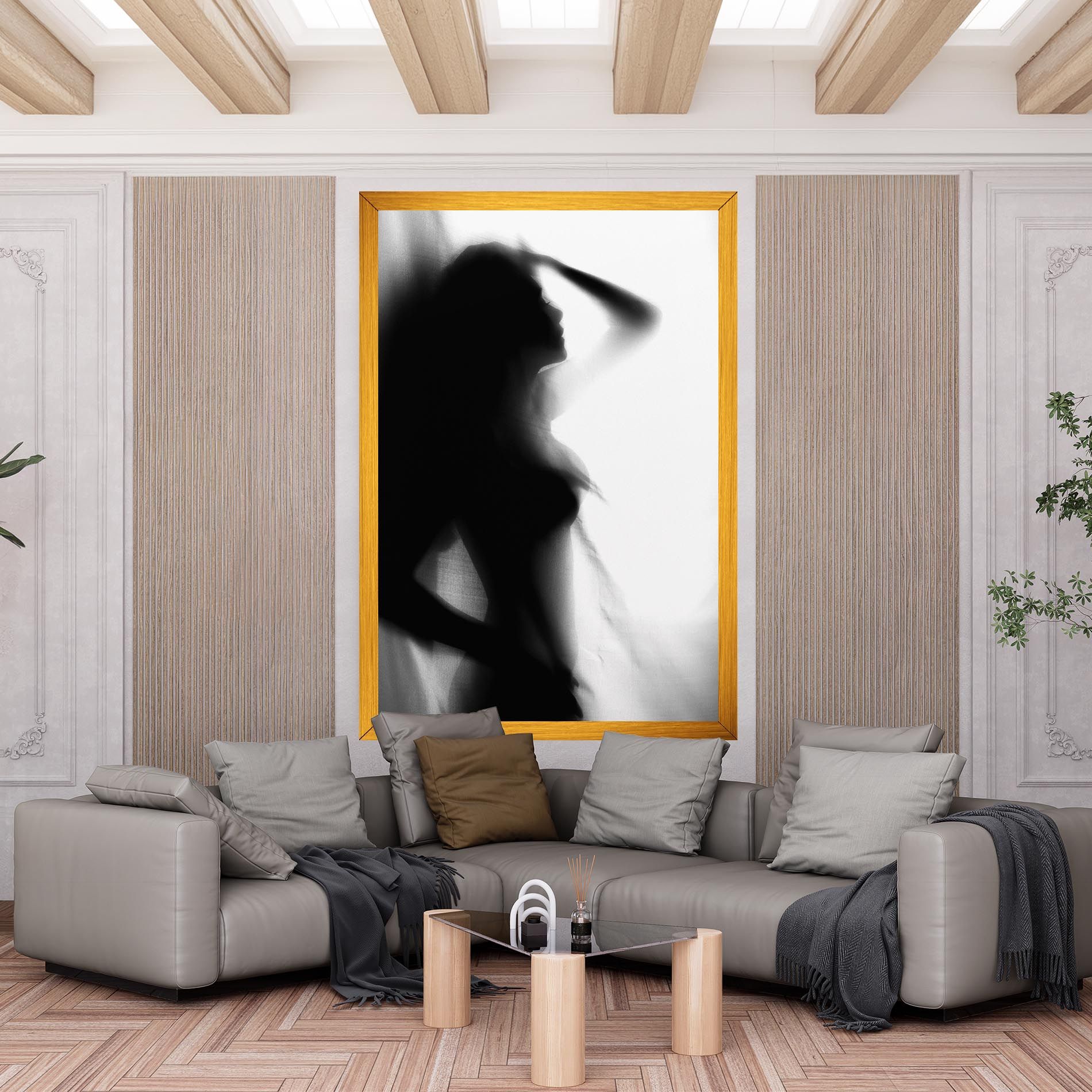 Blurred Girl mockup 6