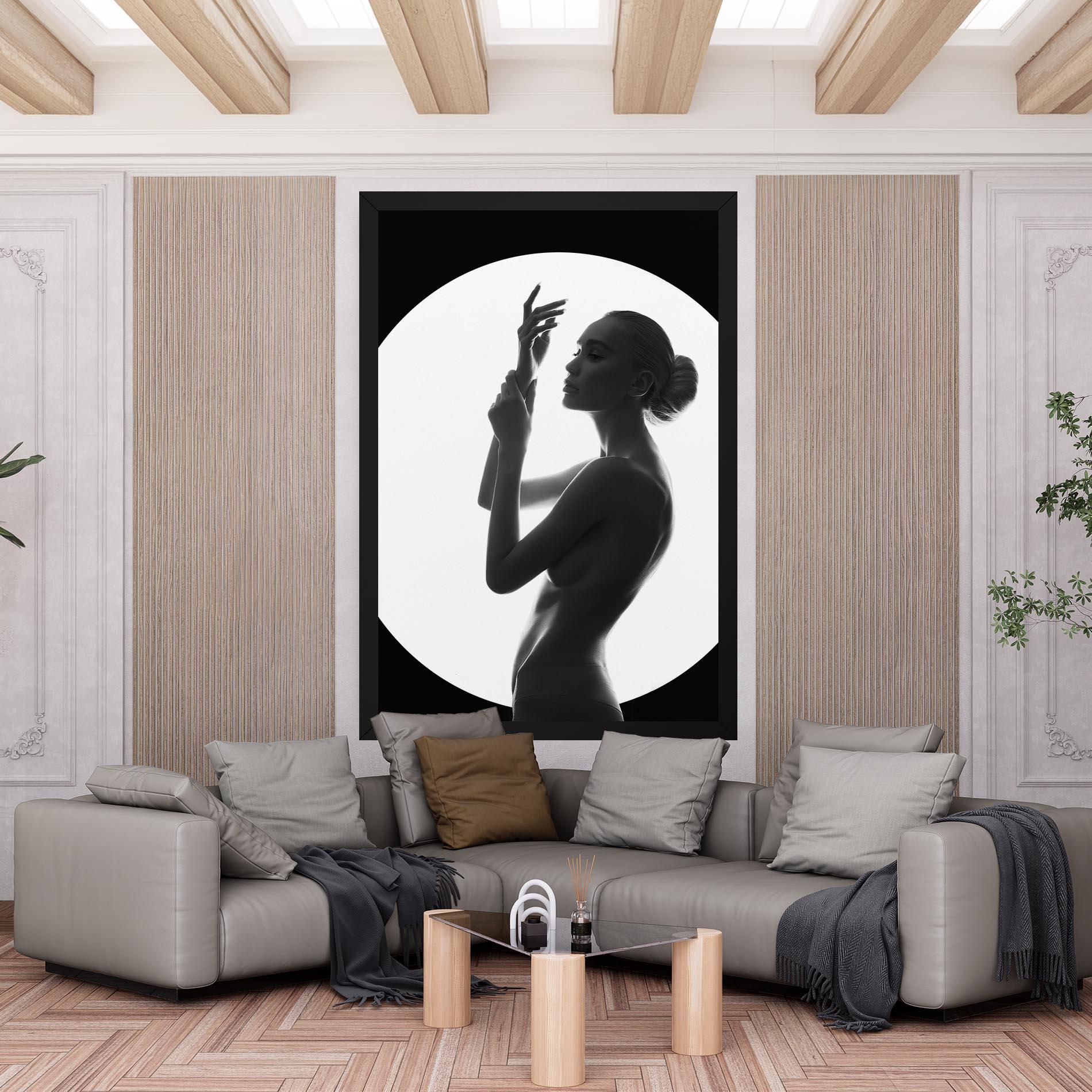 Картина на платно Body Figure mockup 6