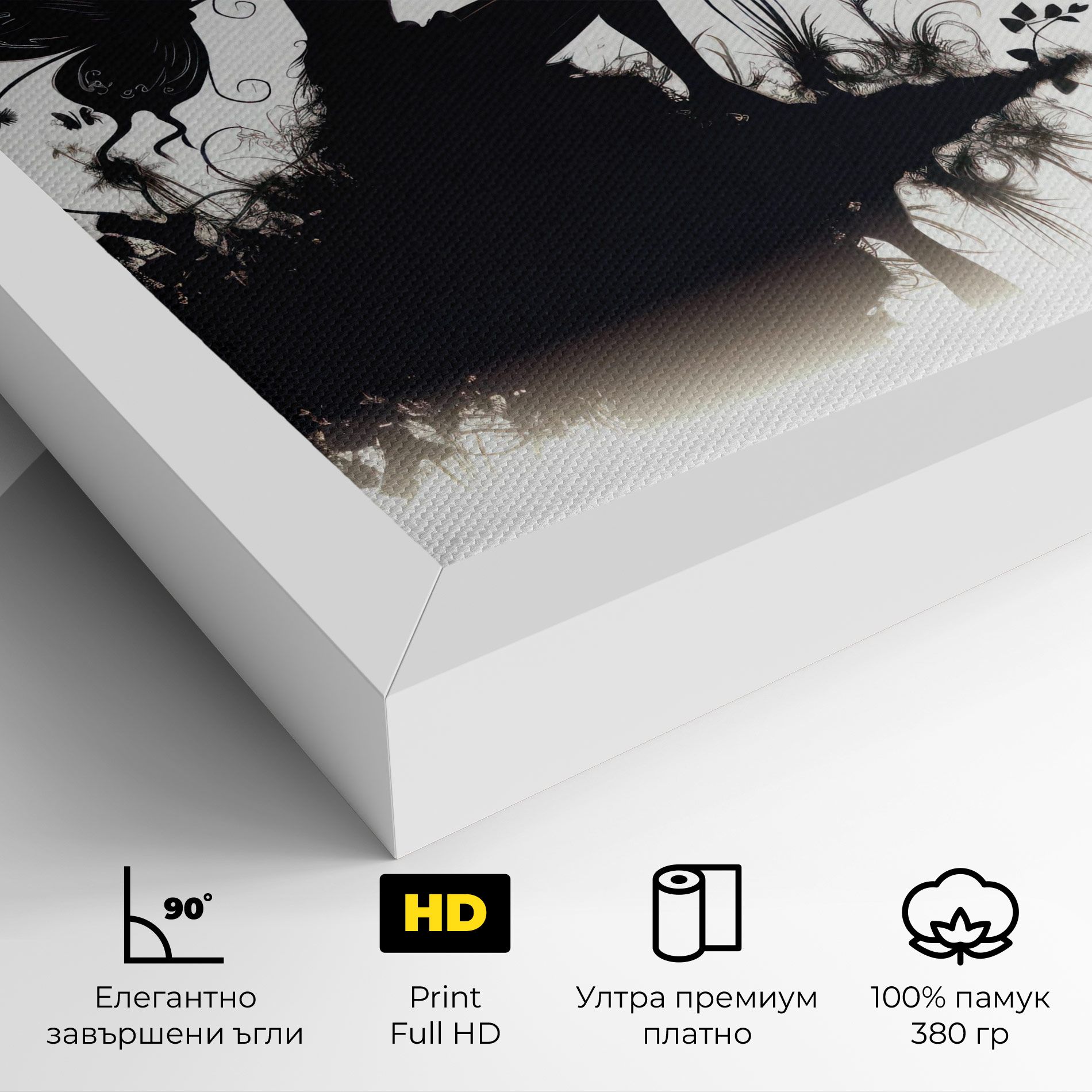 Butterfly Woman Shilouette mockup 4