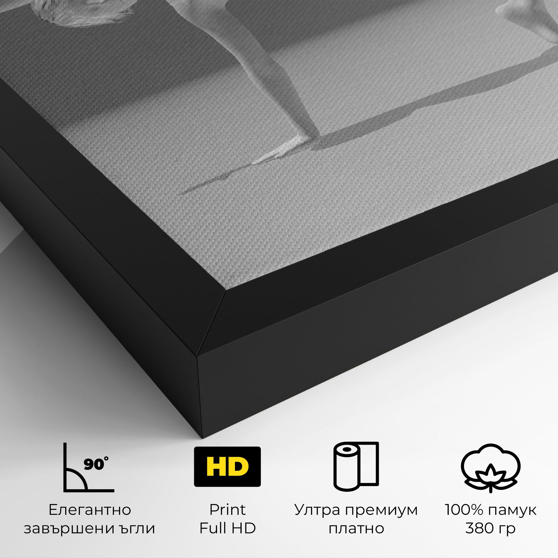 Картина на платно 3d Gymnastic Pose mockup 4