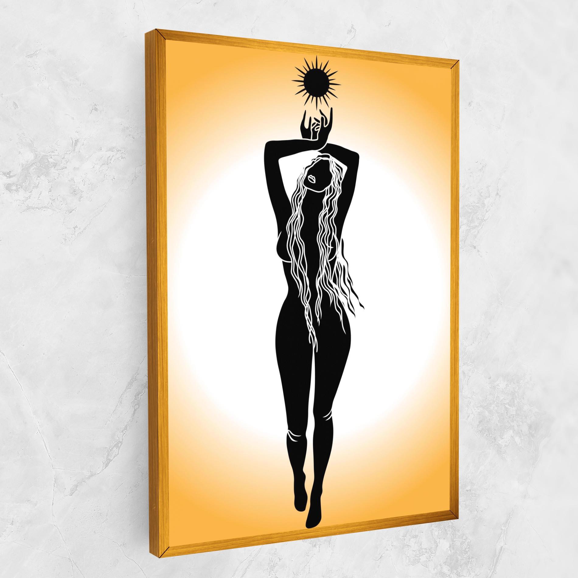 Картина на платно Mistic Woman mockup 1