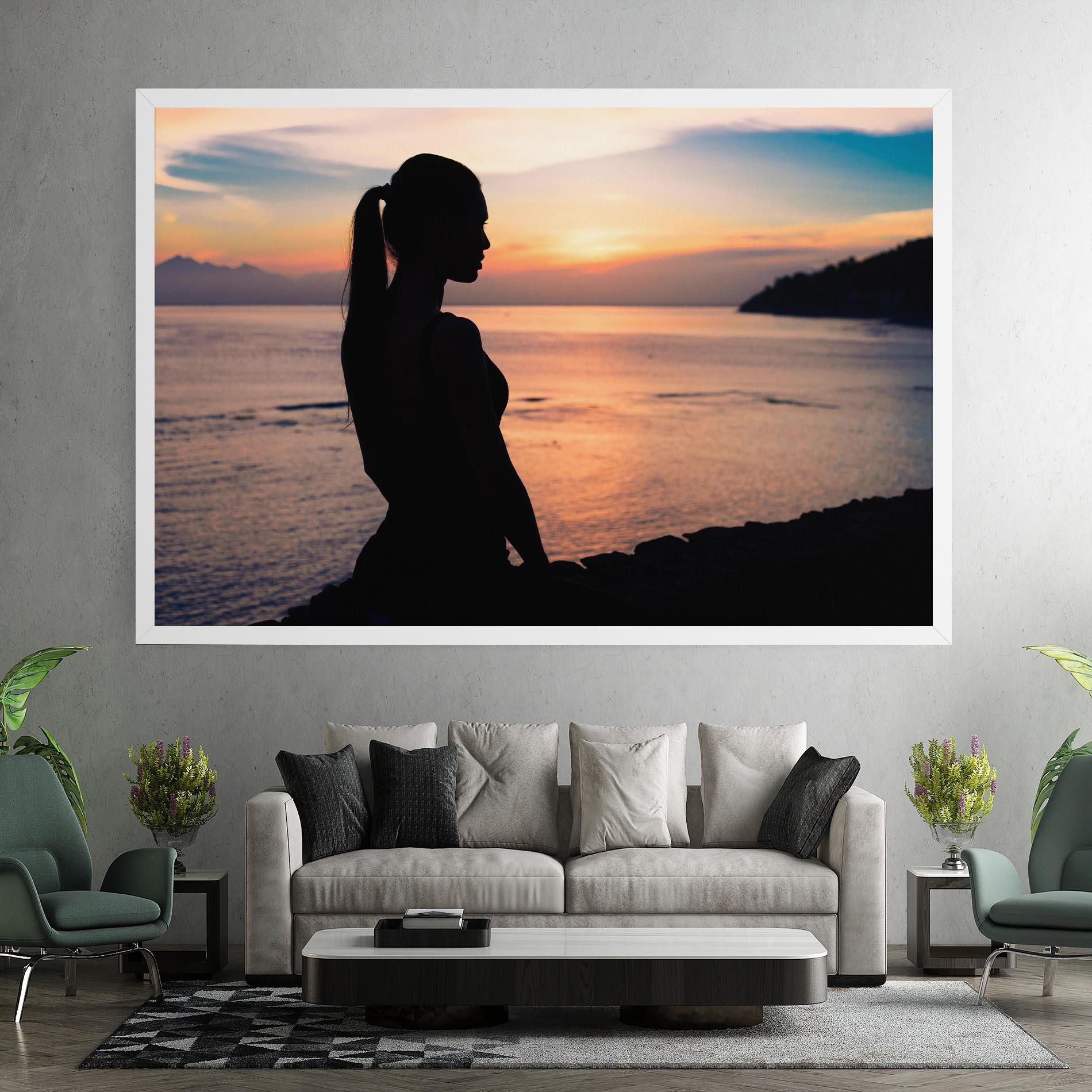 Картина на платно Beach Pretty View mockup 7