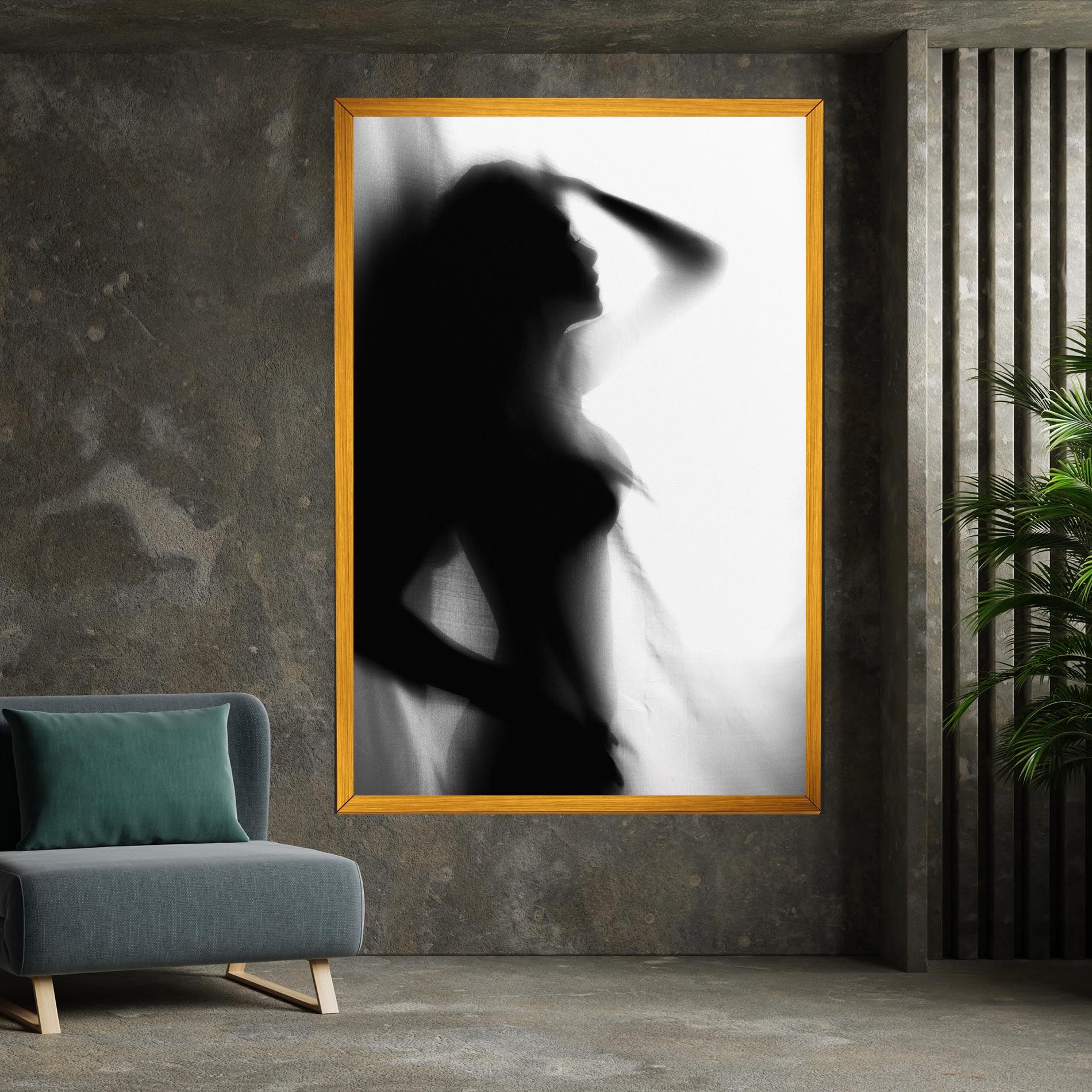 Blurred Girl mockup 7