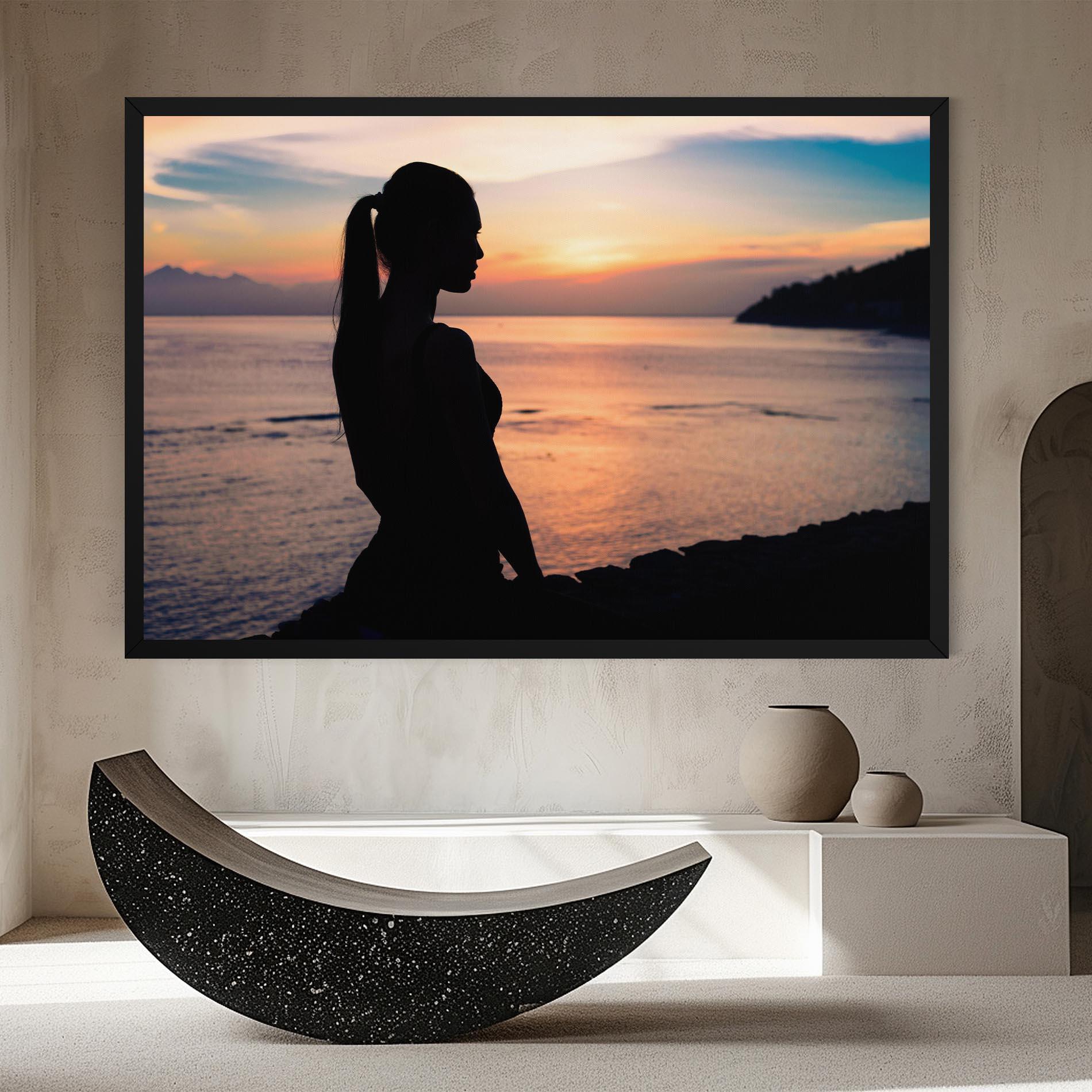 Картина на платно Beach Pretty View mockup 8