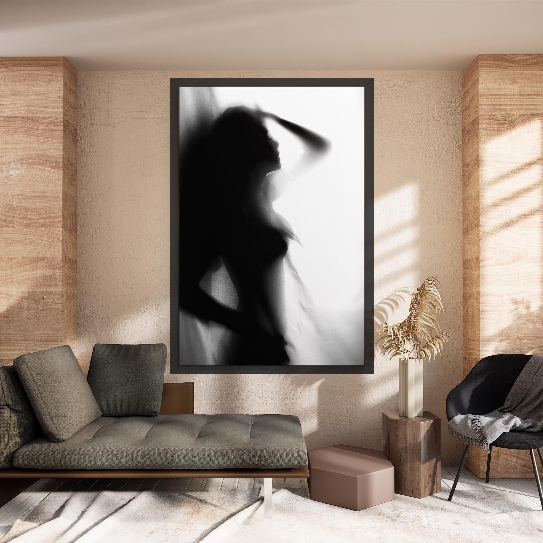 Blurred Girl mockup 8