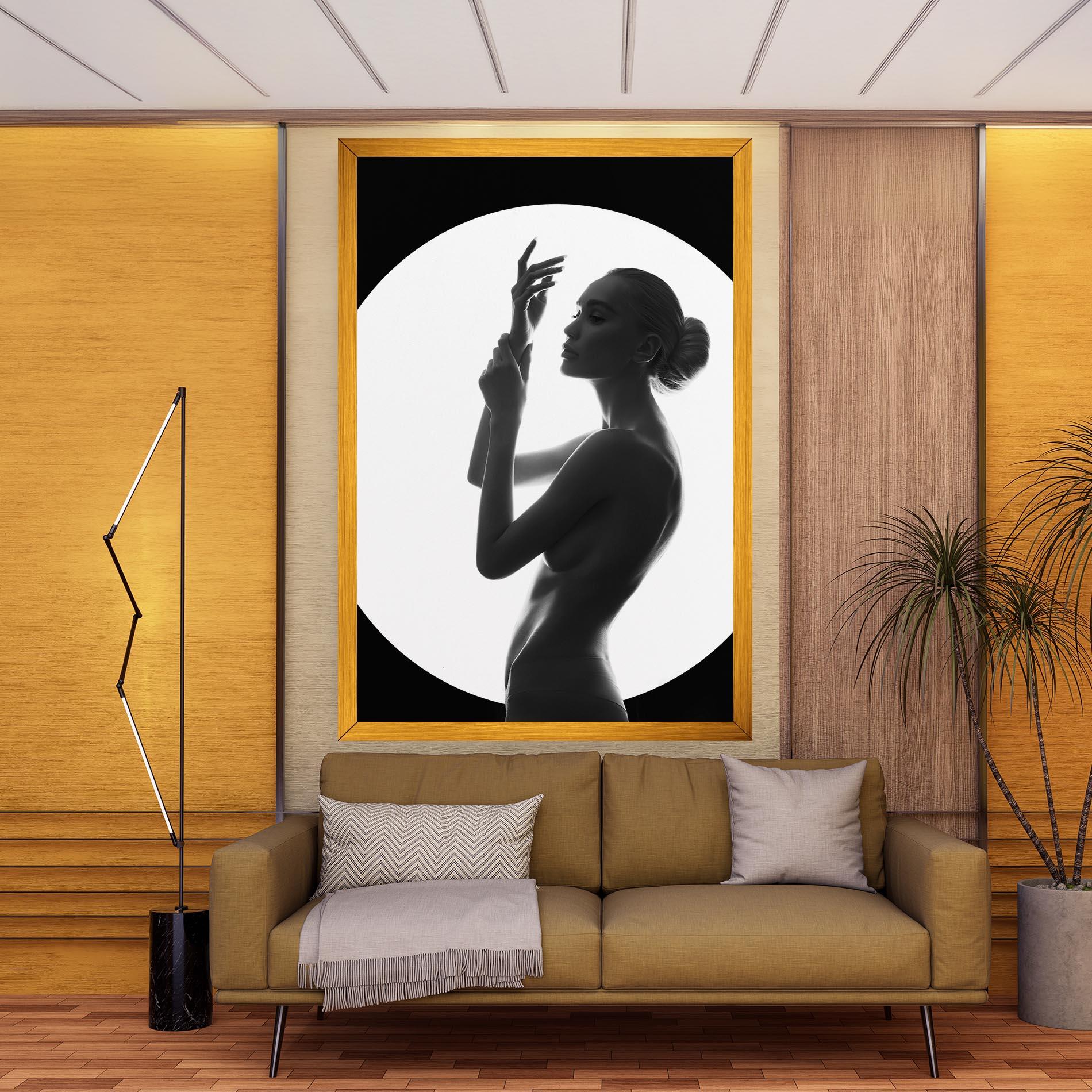 Картина на платно Body Figure mockup 9