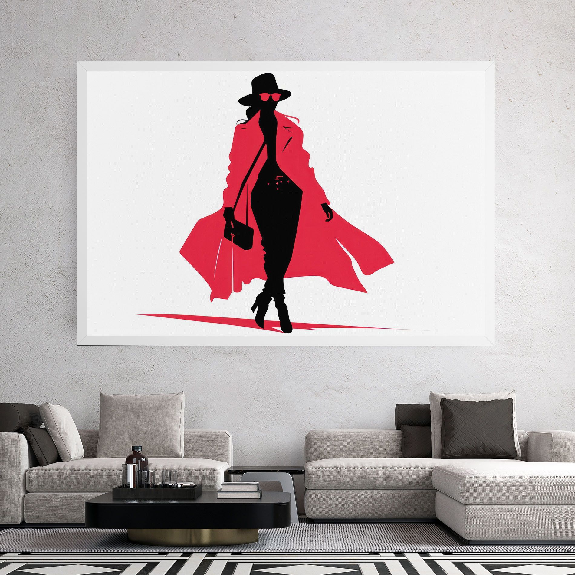 Pink Outfit Woman mockup 2