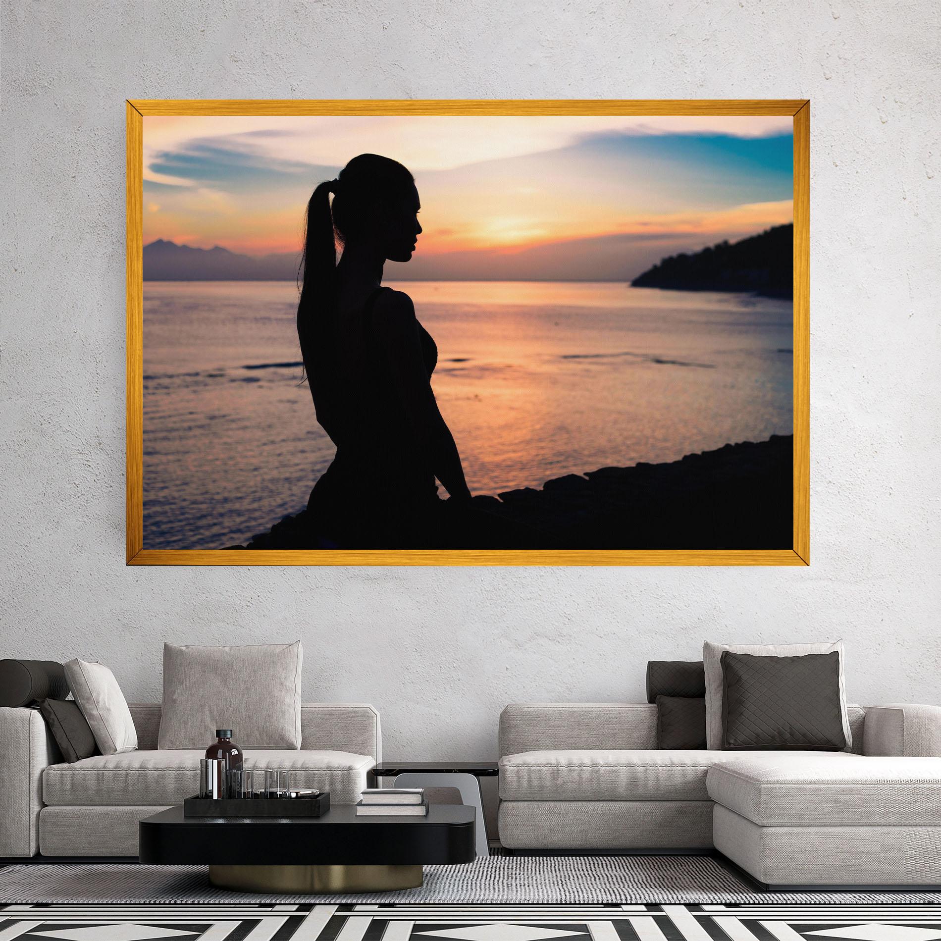 Картина на платно Beach Pretty View mockup 2