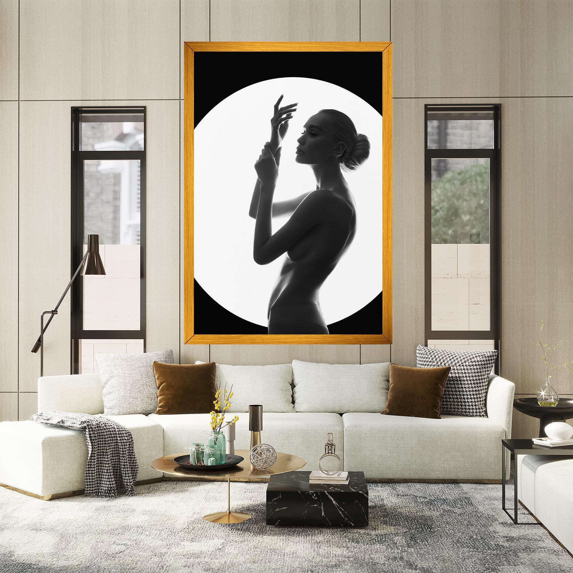 Картина на платно Body Figure mockup 2