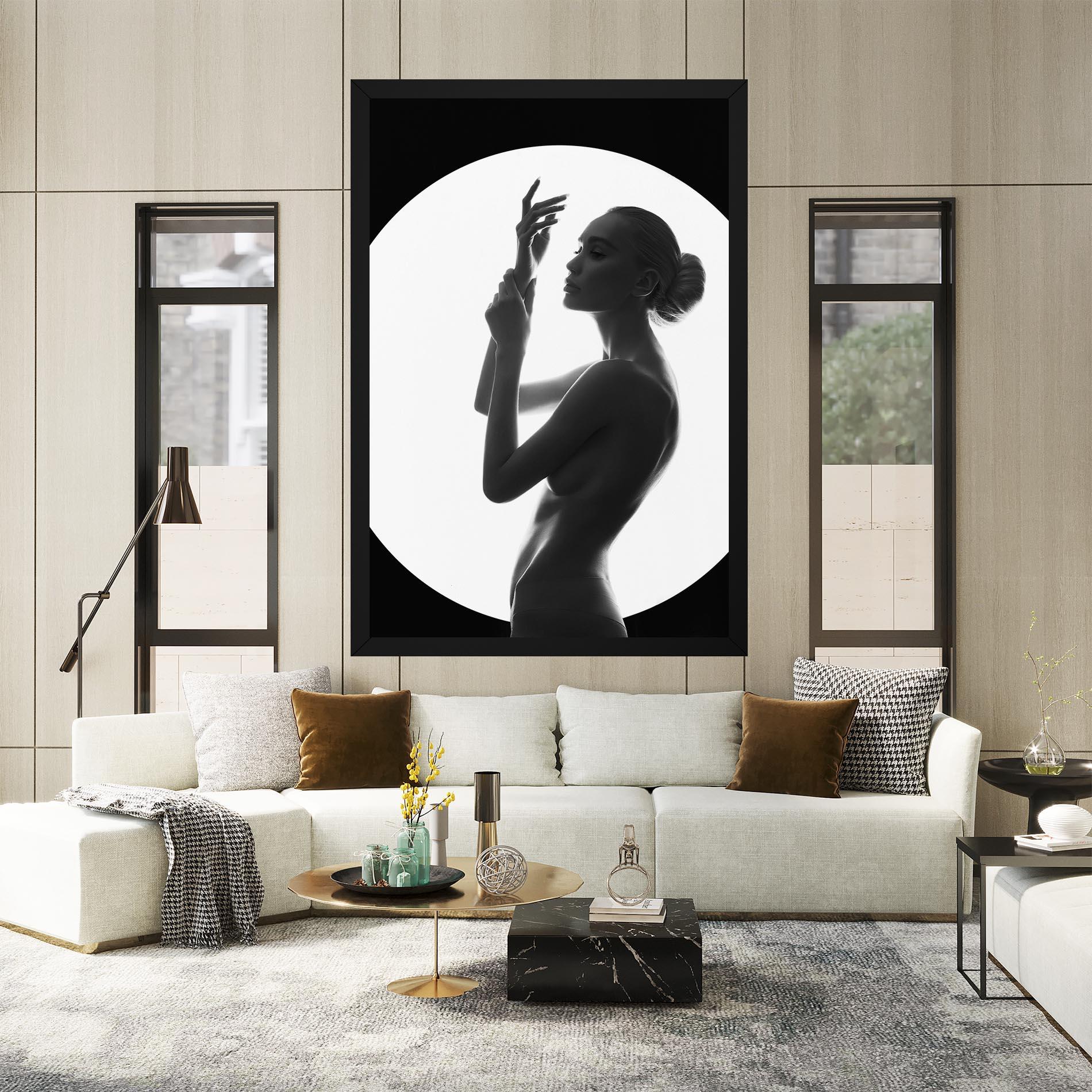 Картина на платно Body Figure mockup 2