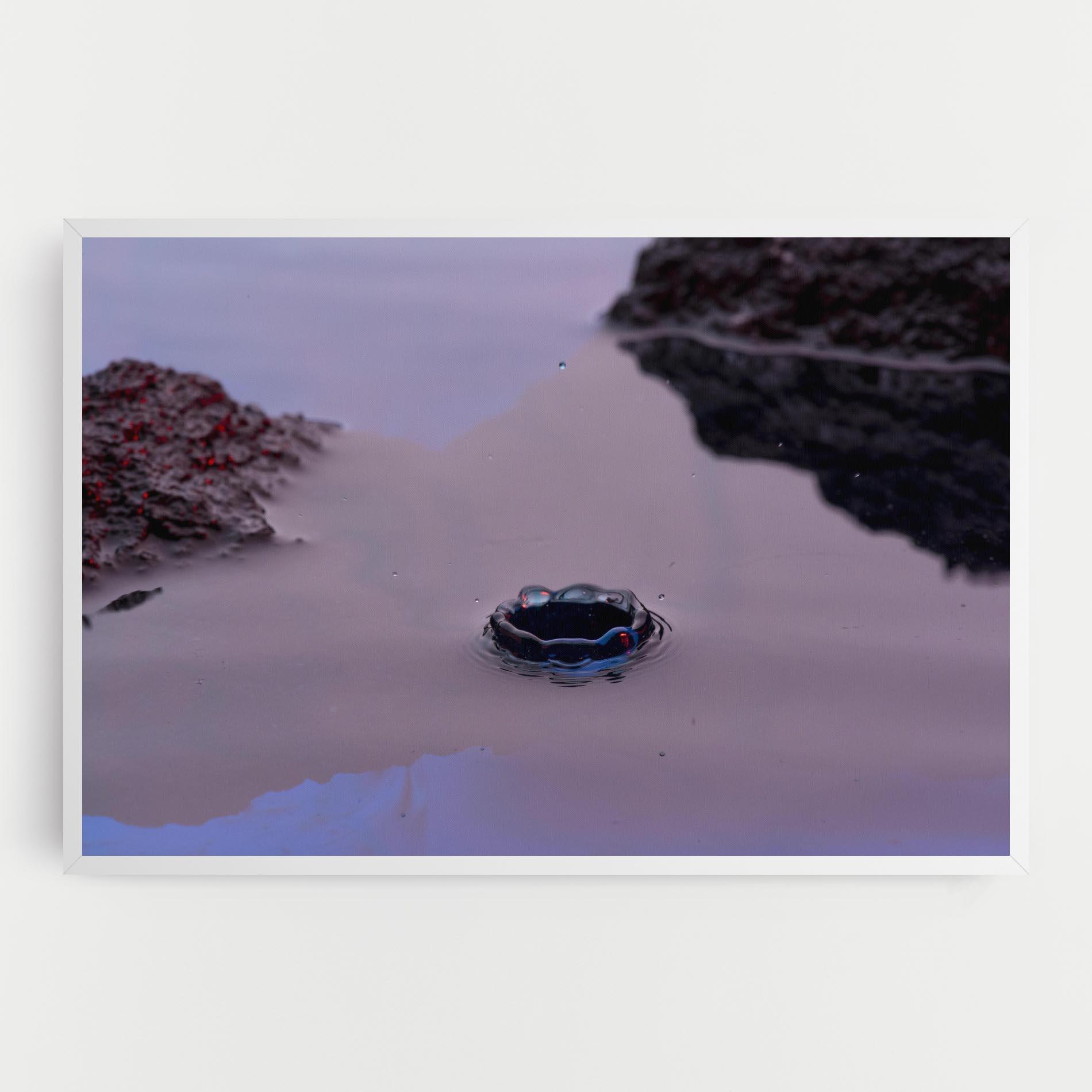 Картина на платно Blue Color Water mockup 0