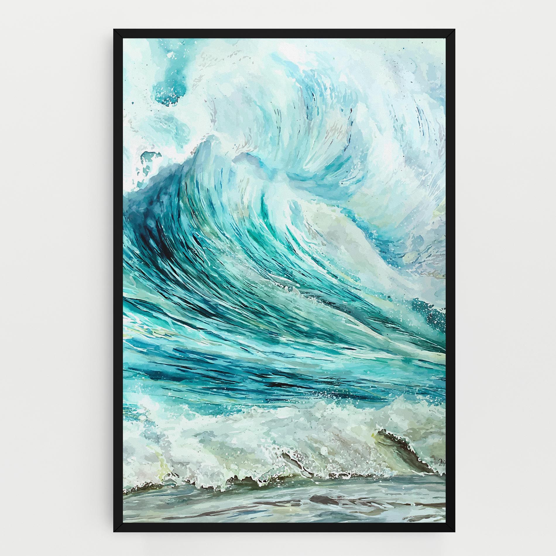 Sea Watercolor mockup 0