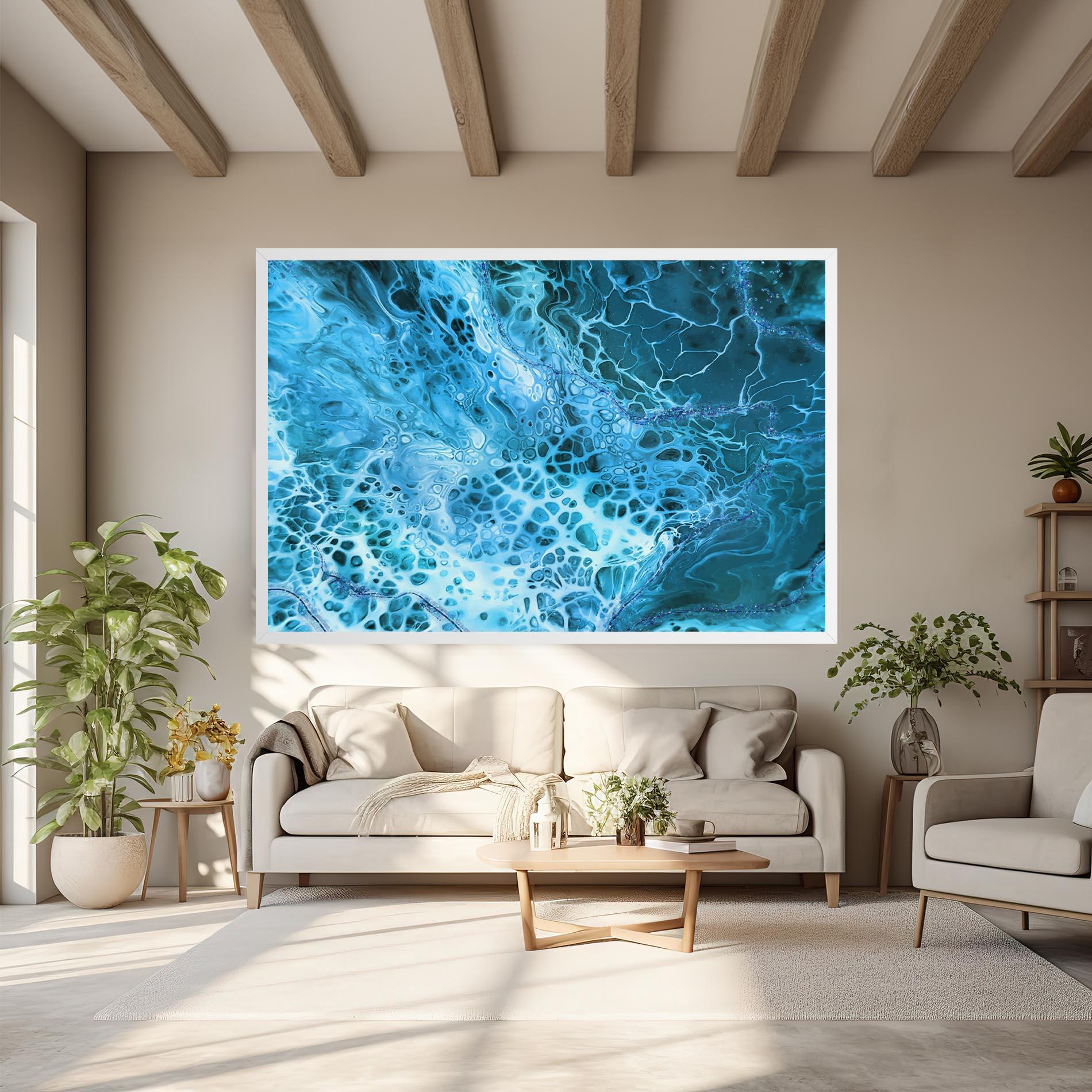 Картина на платно Relax Wave mockup 6