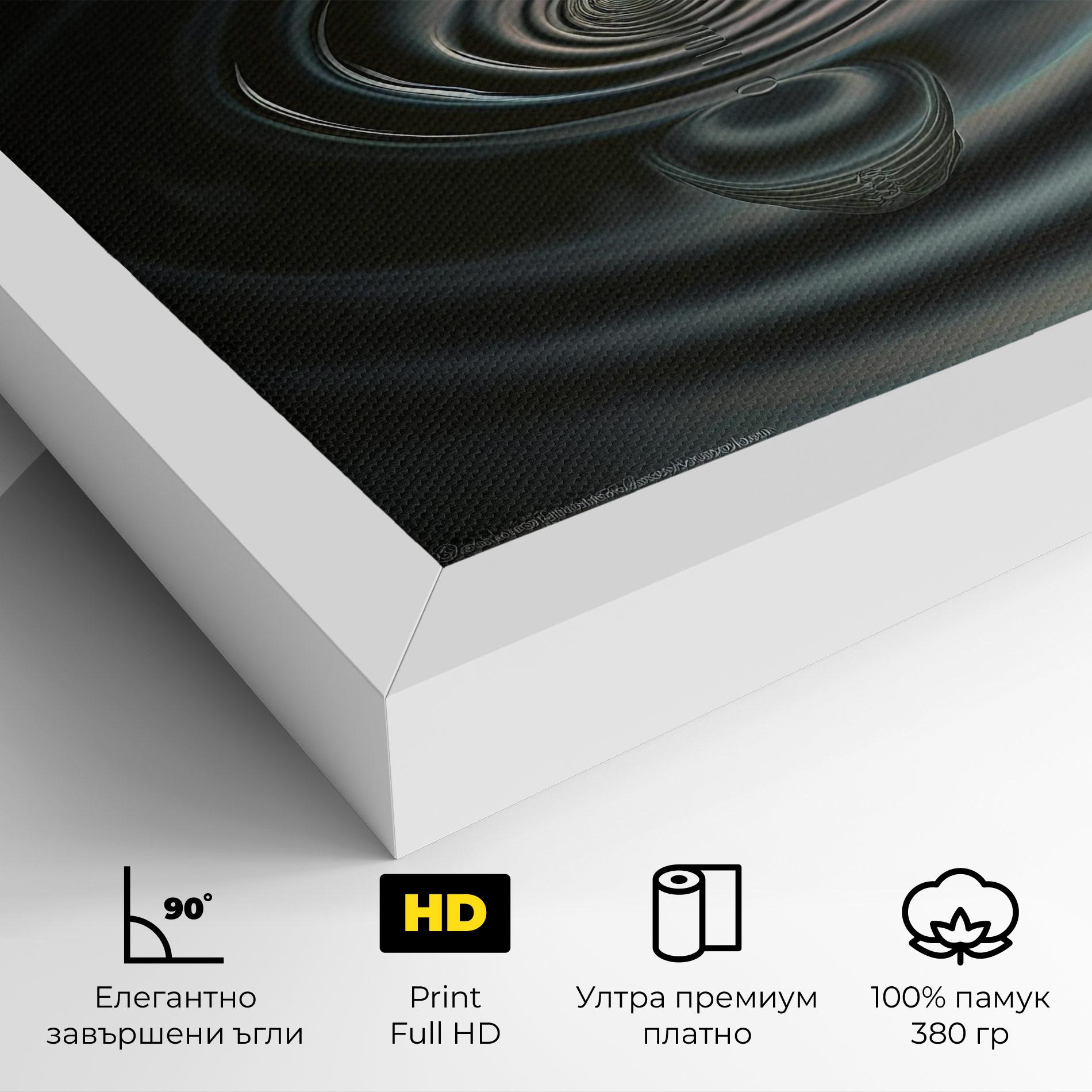 Картина на платно Beautiful Water Drop mockup 4