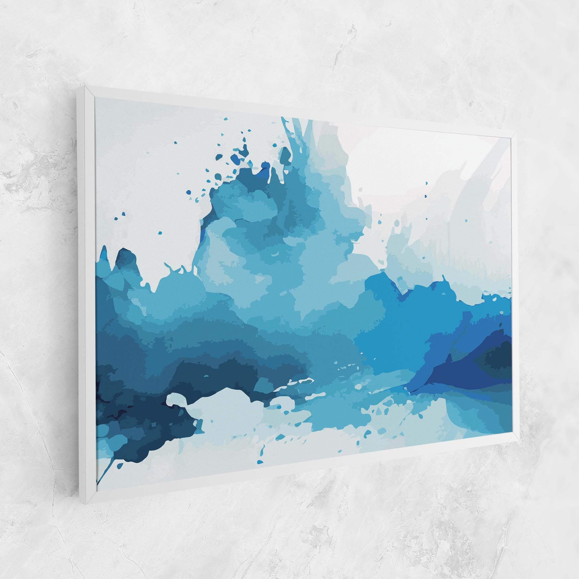 Blue Water Art mockup 1