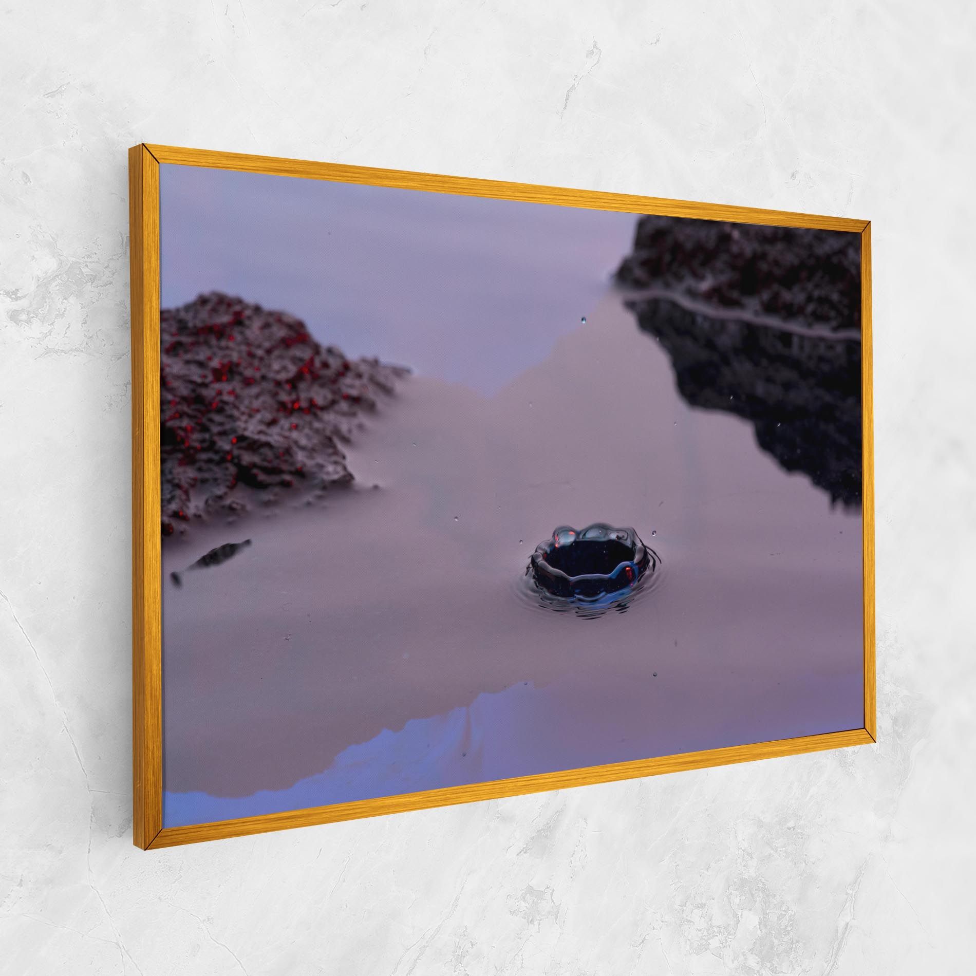 Blue Color Water mockup 1