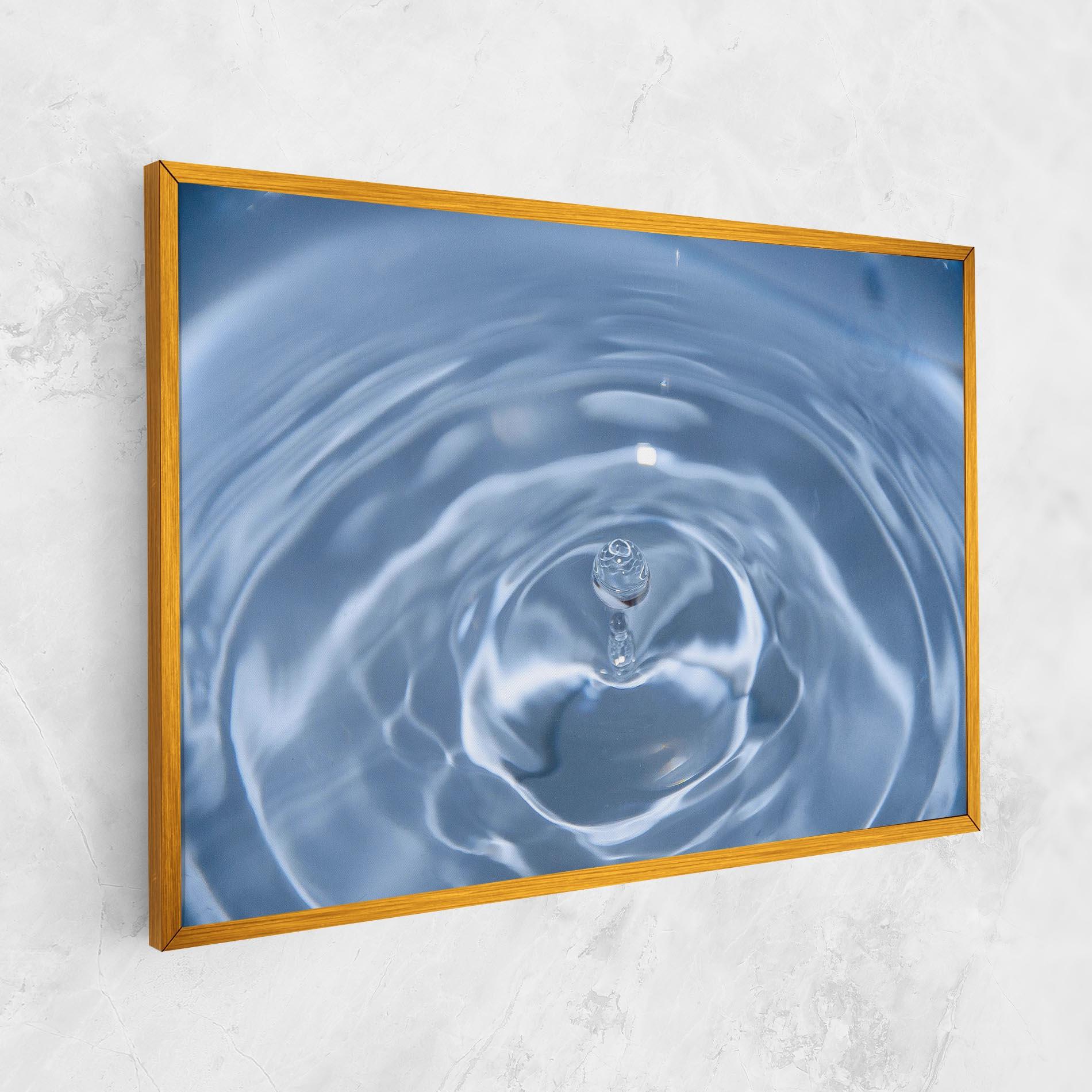 Картина на платно Clean Water mockup 1