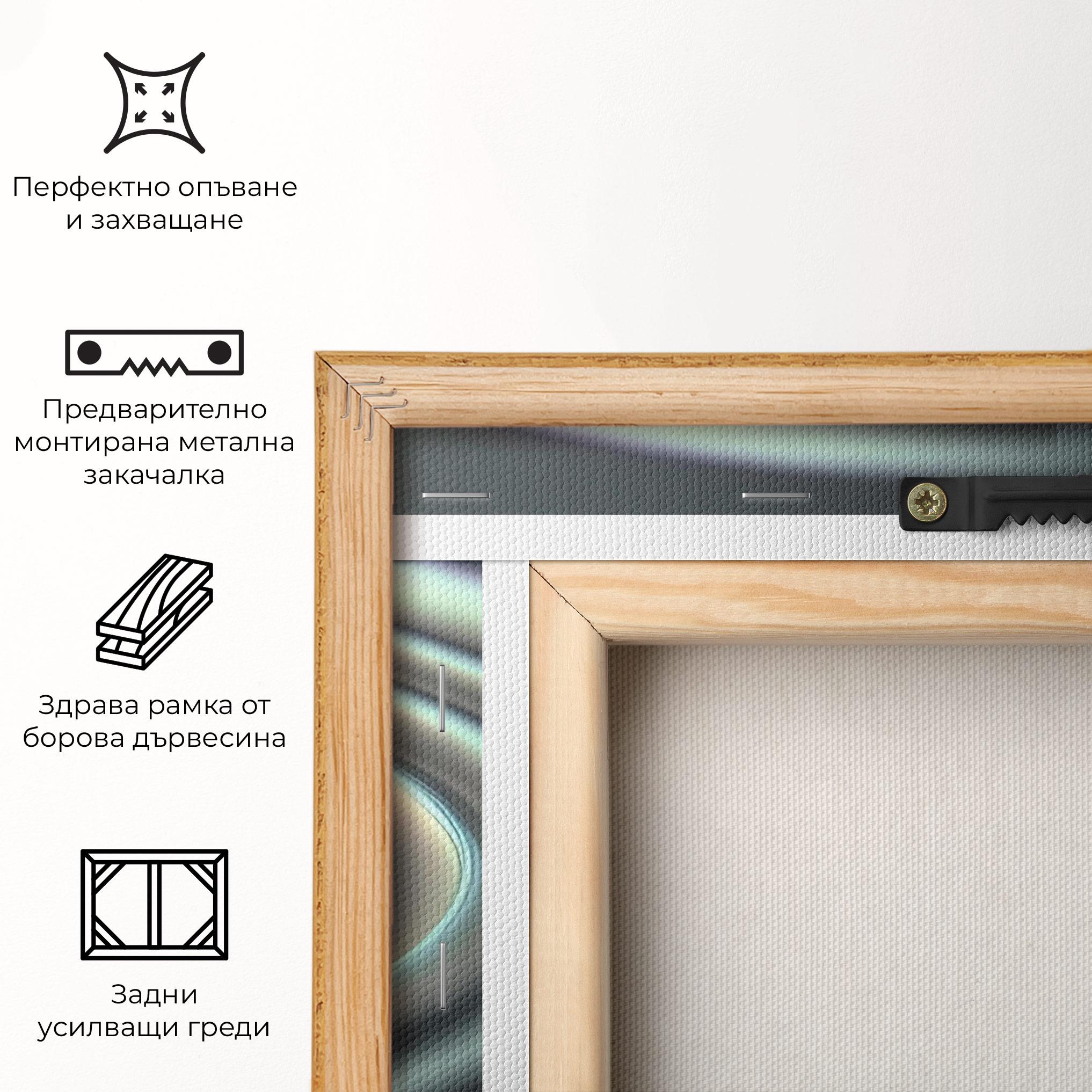 Картина на платно Beautiful Water Drop mockup 5