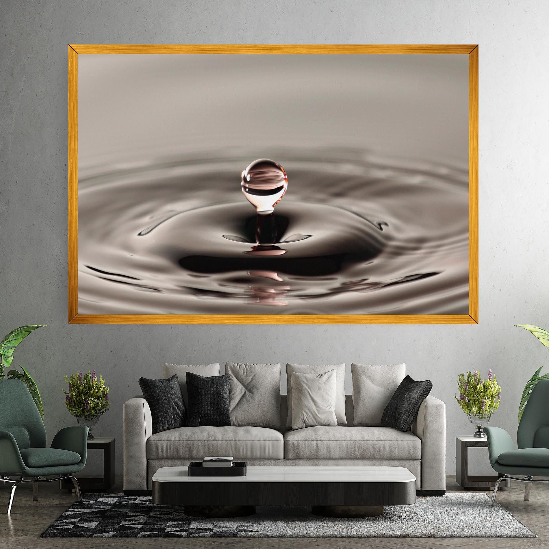 Close Red Water Drop mockup 7