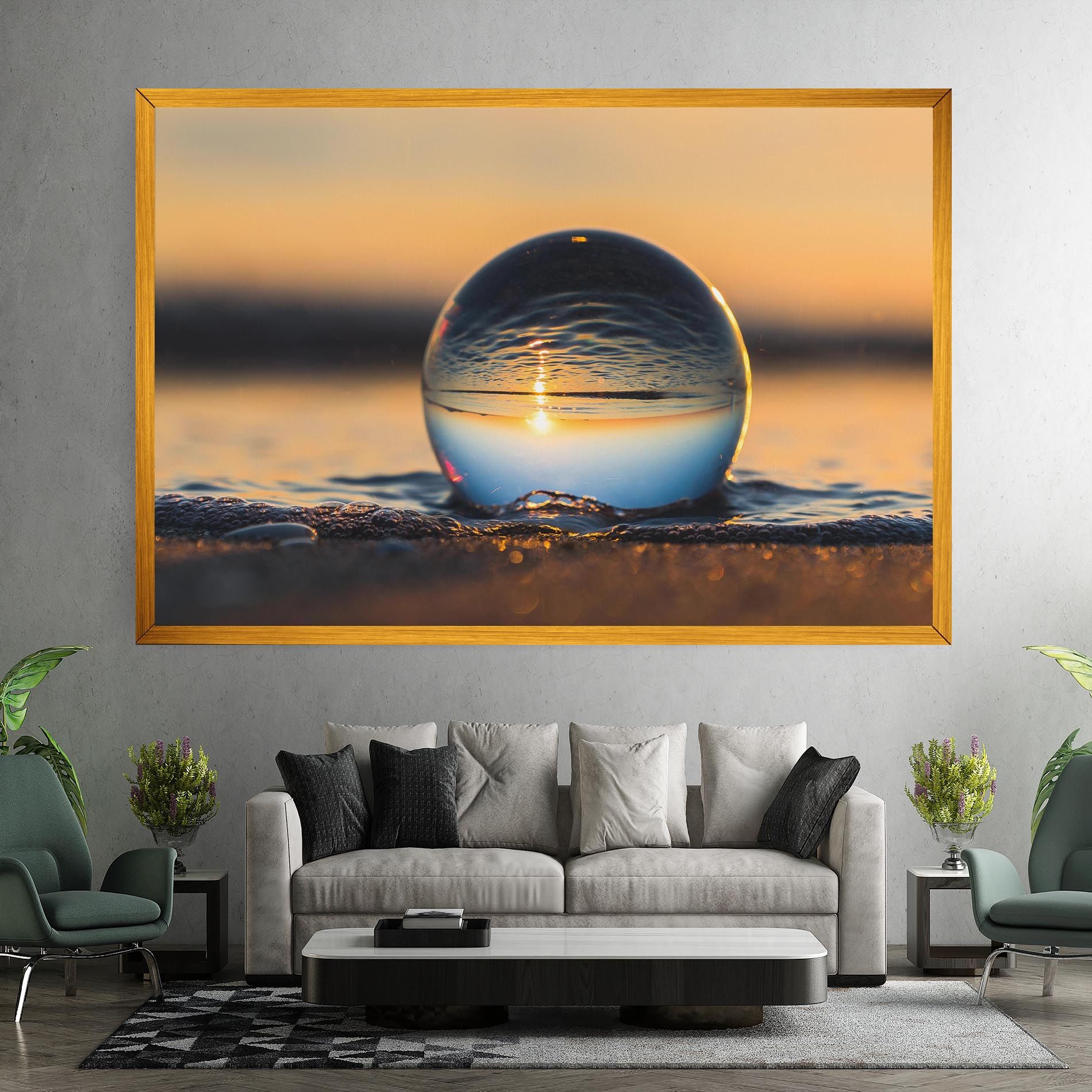 Water Bubble Reflecting mockup 7