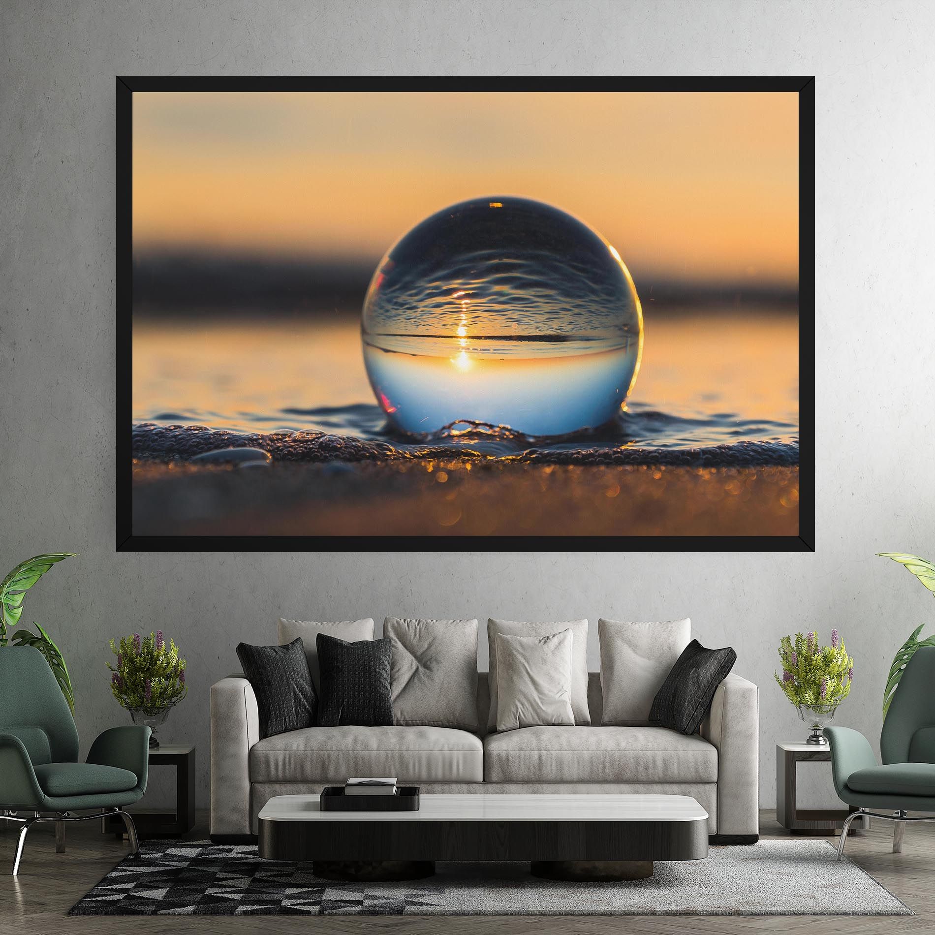 Water Bubble Reflecting mockup 7