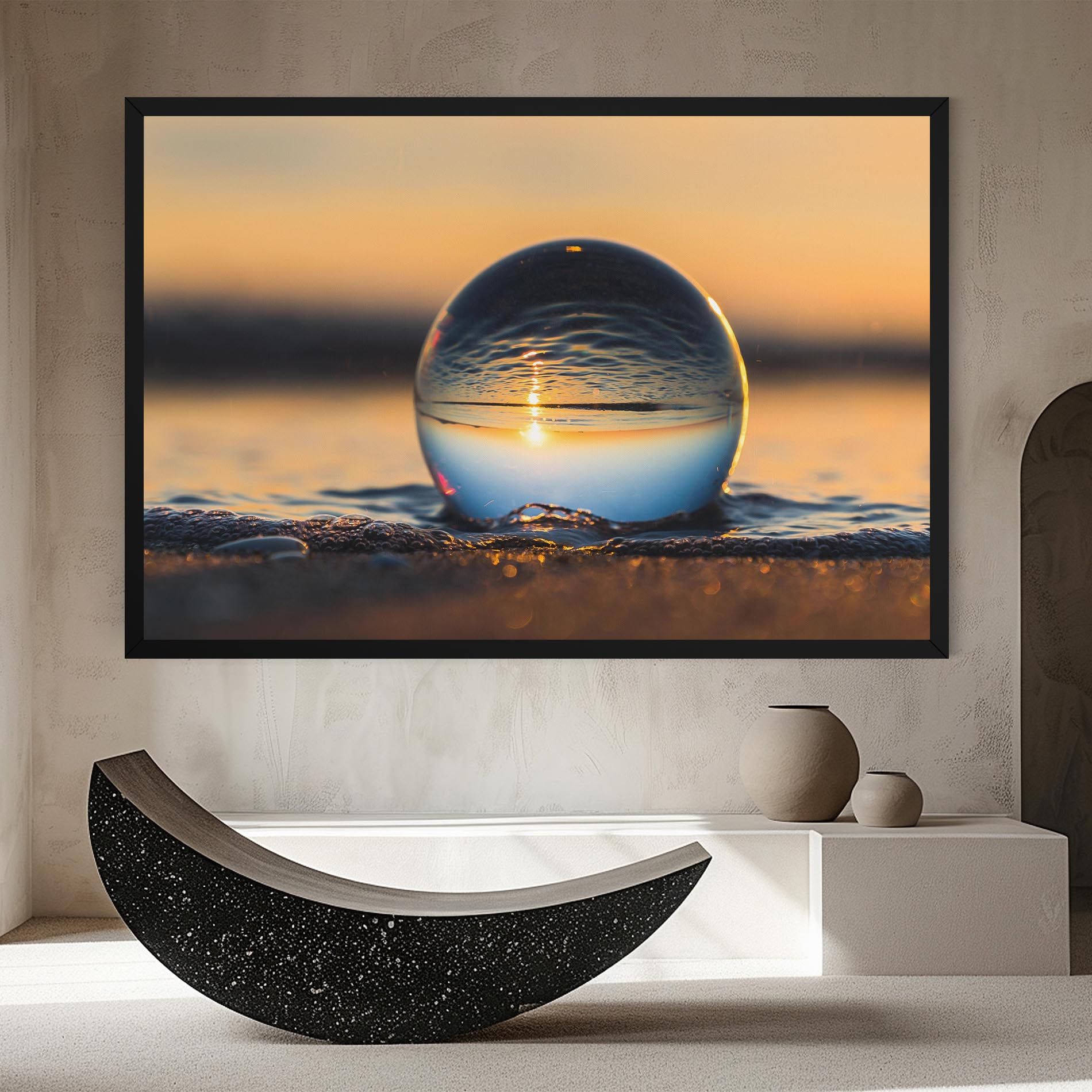 Water Bubble Reflecting mockup 8