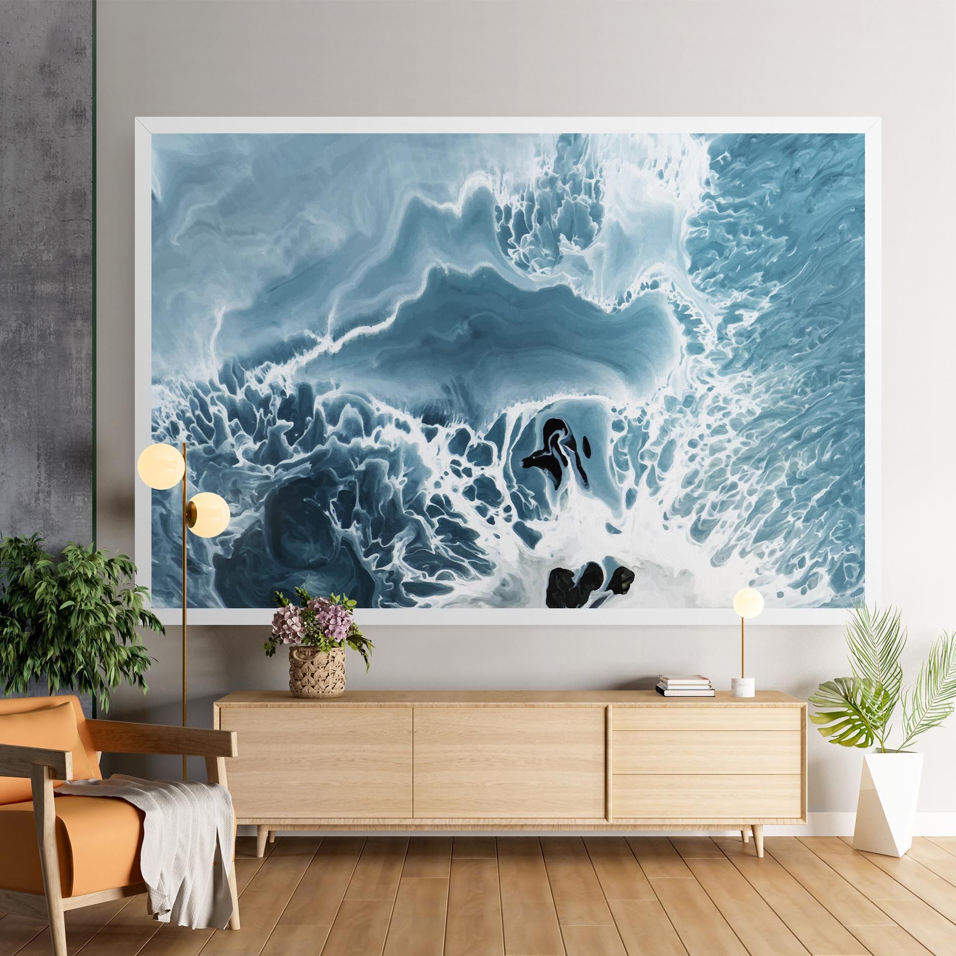Light Blue Ocean mockup 9
