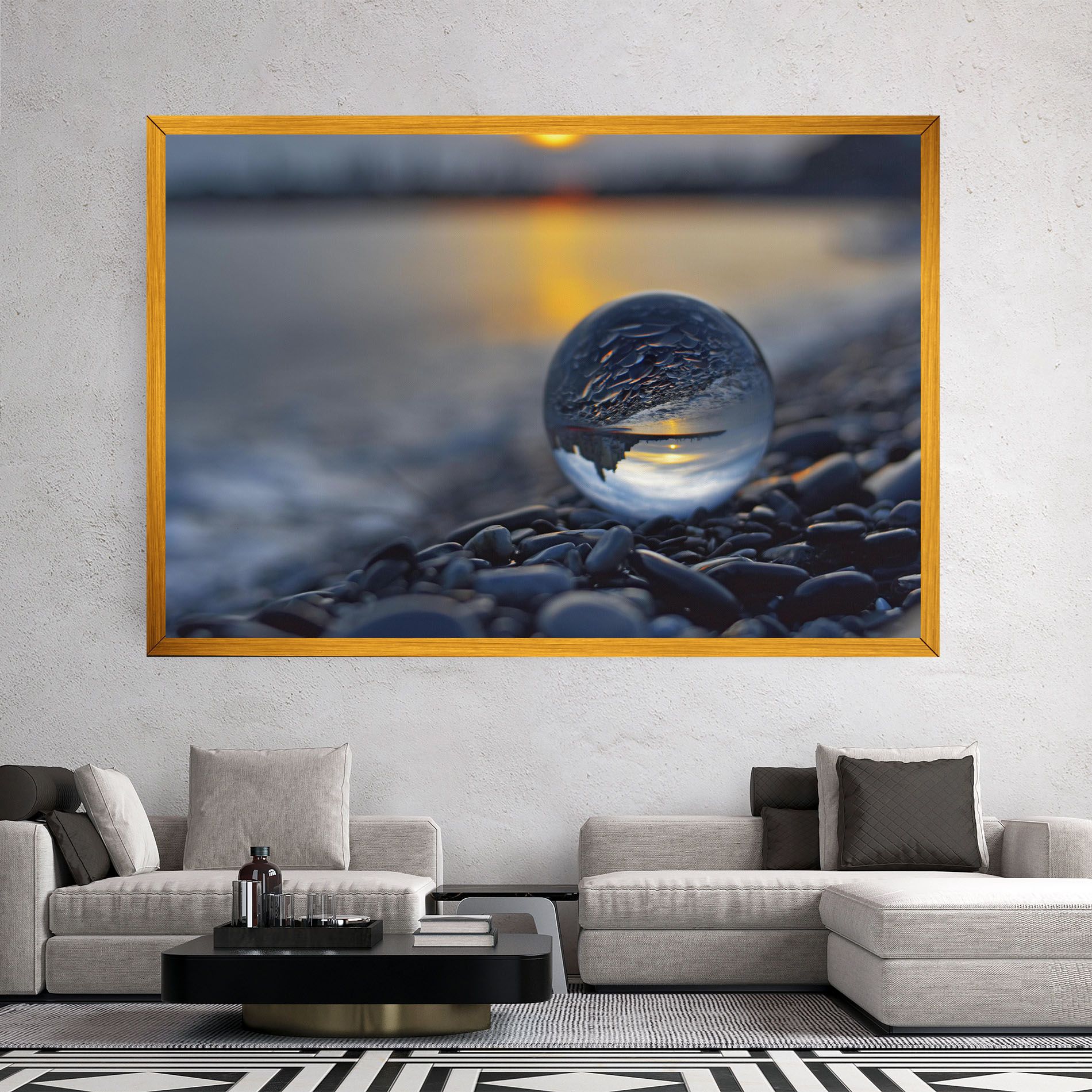 Sunset Lensball mockup 2