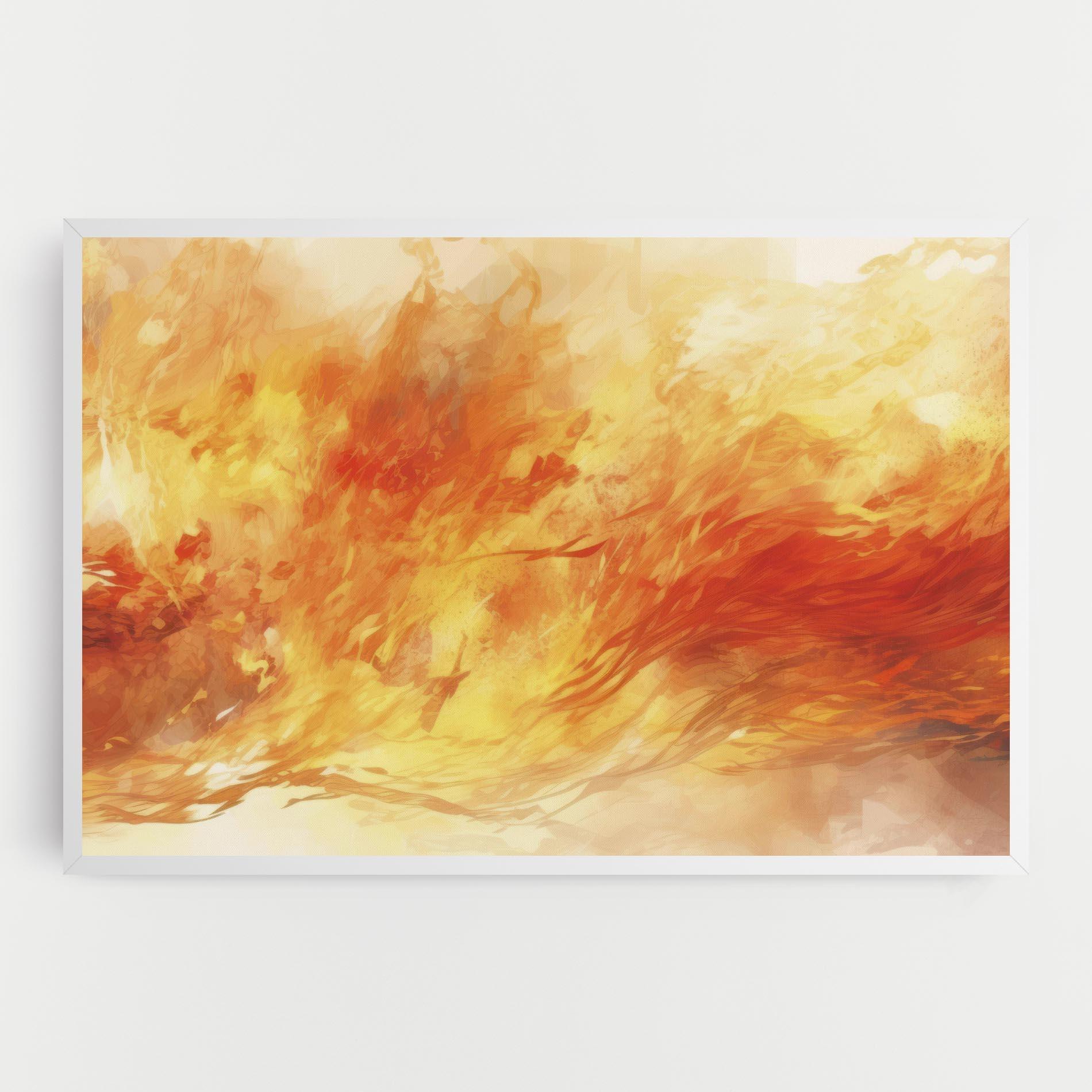 Картина на платно Burning Sparkle mockup 0