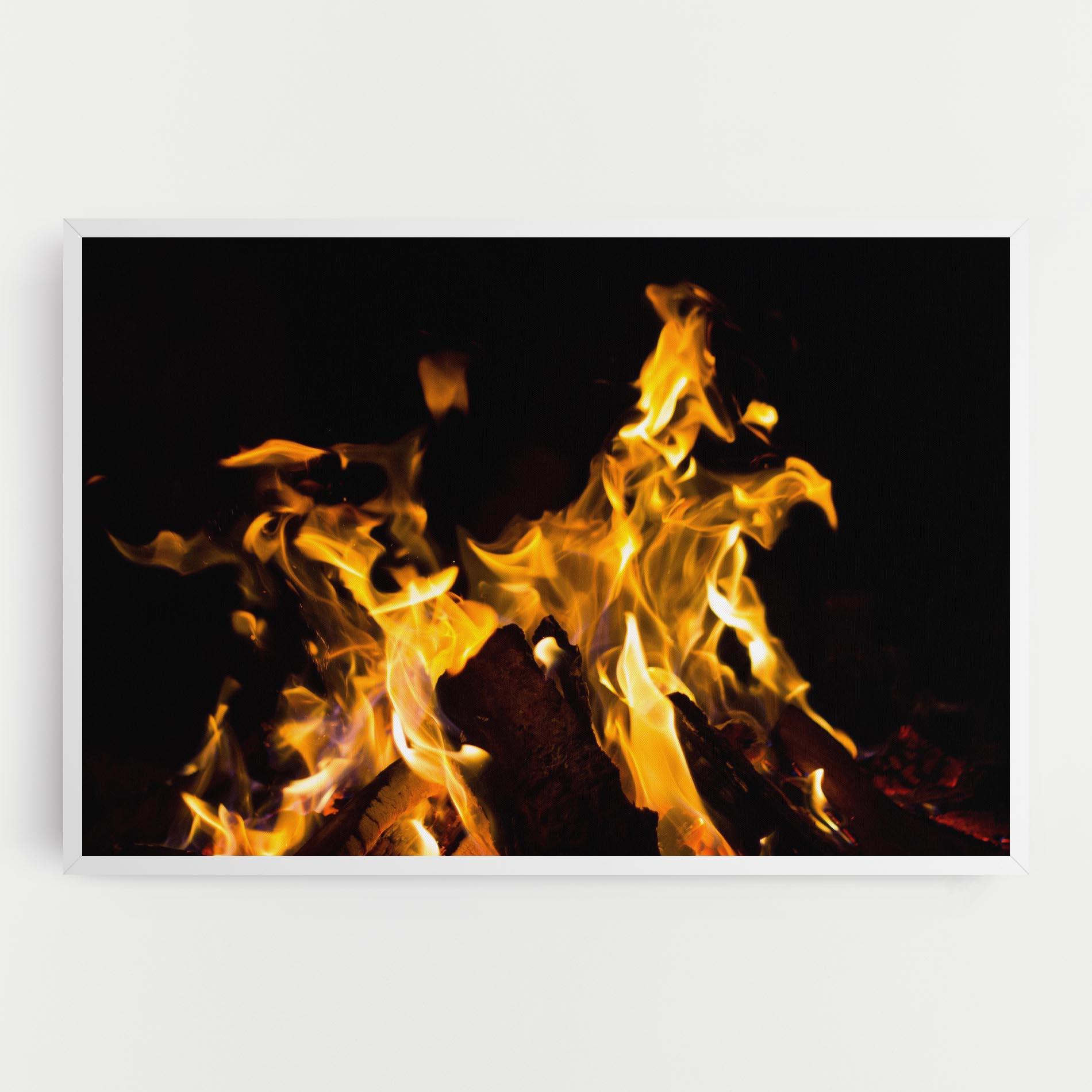 Картина на платно Fire Dance mockup 0