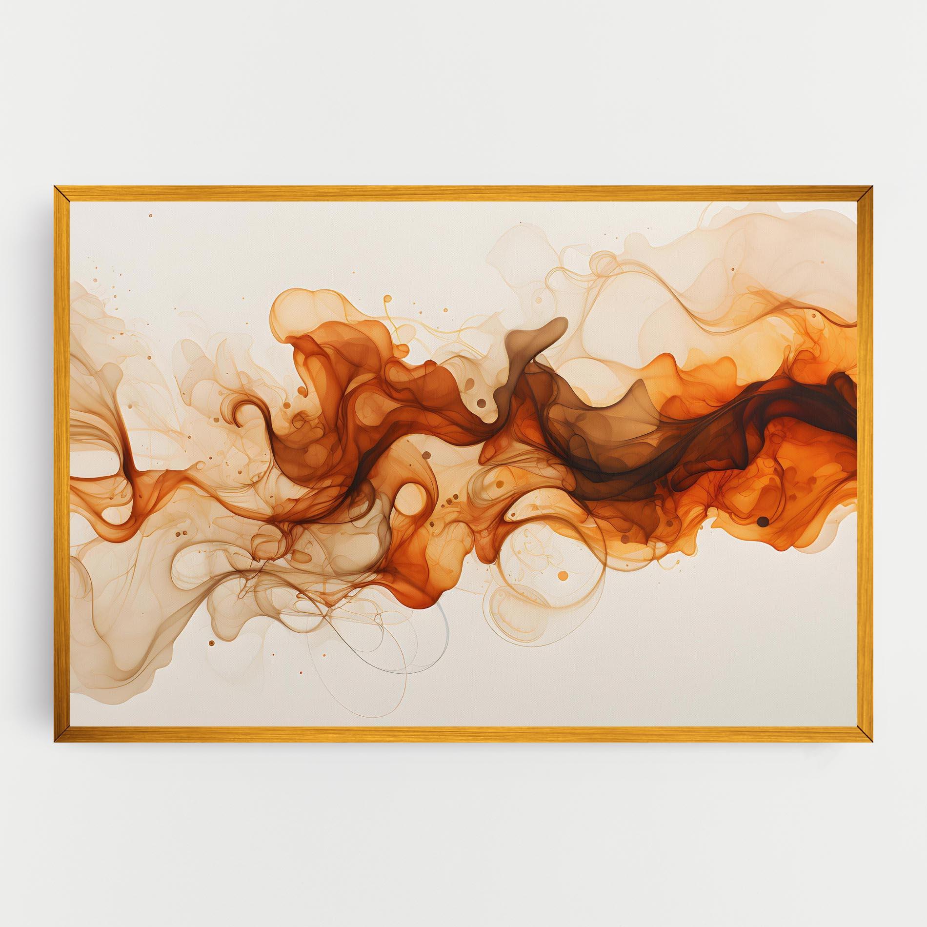 Картина на платно Fire Aroma mockup 0