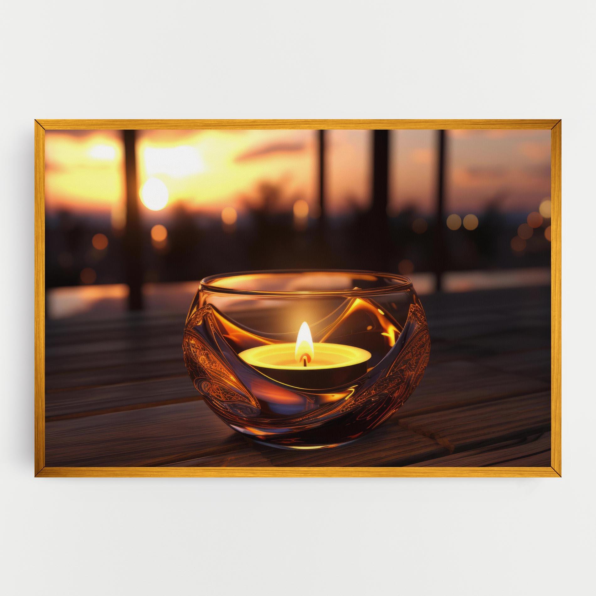 Картина на платно Fire Bowl mockup 0