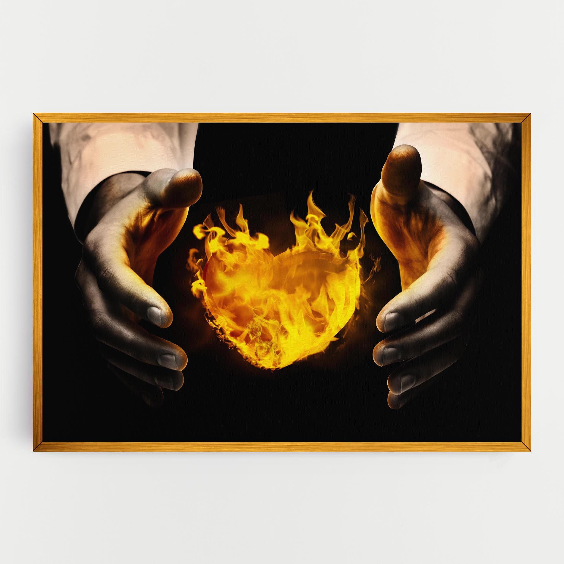 Fire Heart mockup 0