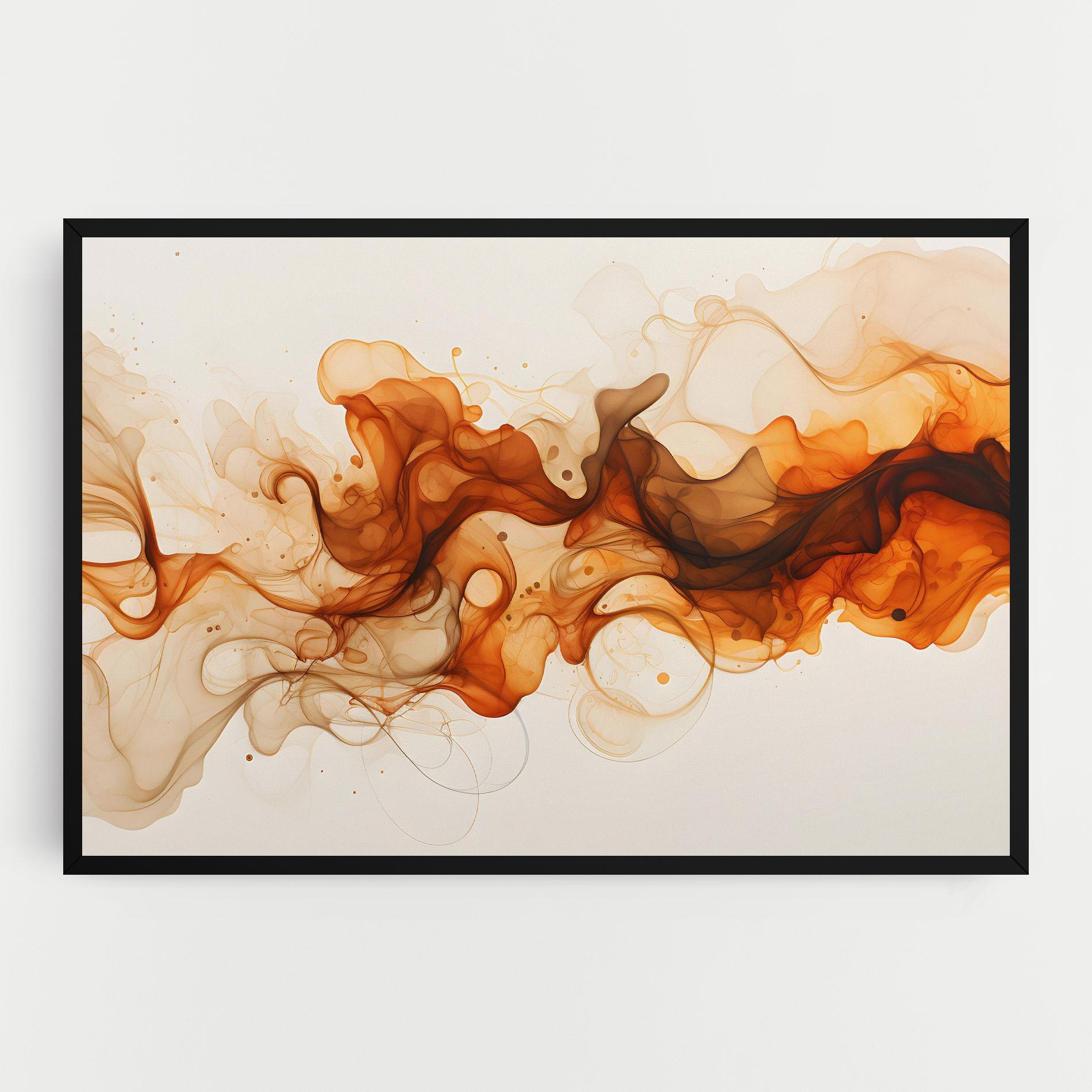 Картина на платно Fire Aroma mockup 0