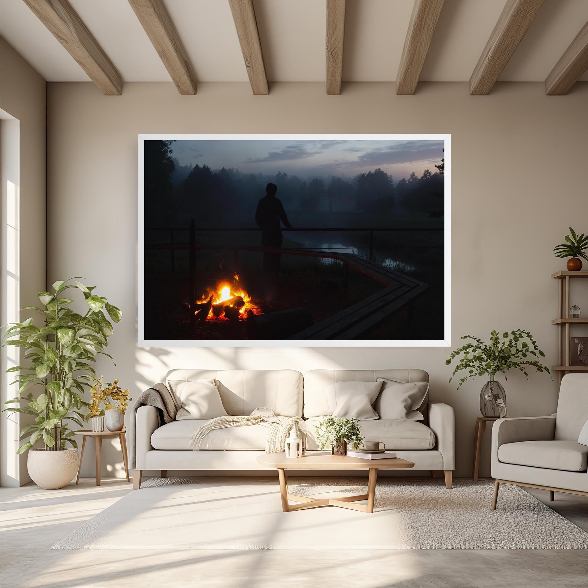 Beautiful Fire View mockup 6