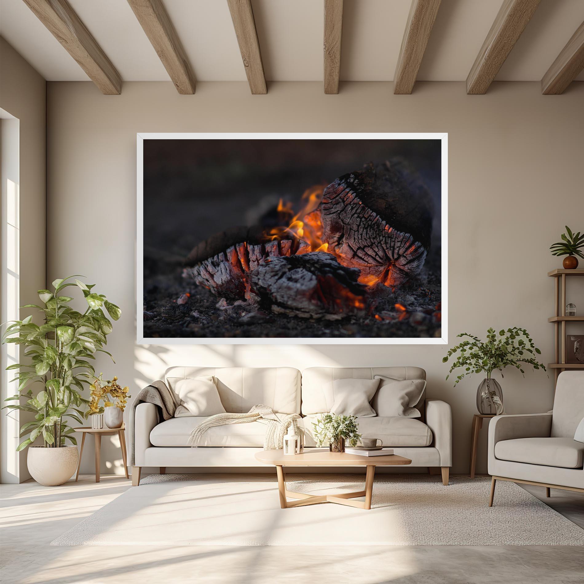 Картина на платно Fire Start mockup 6