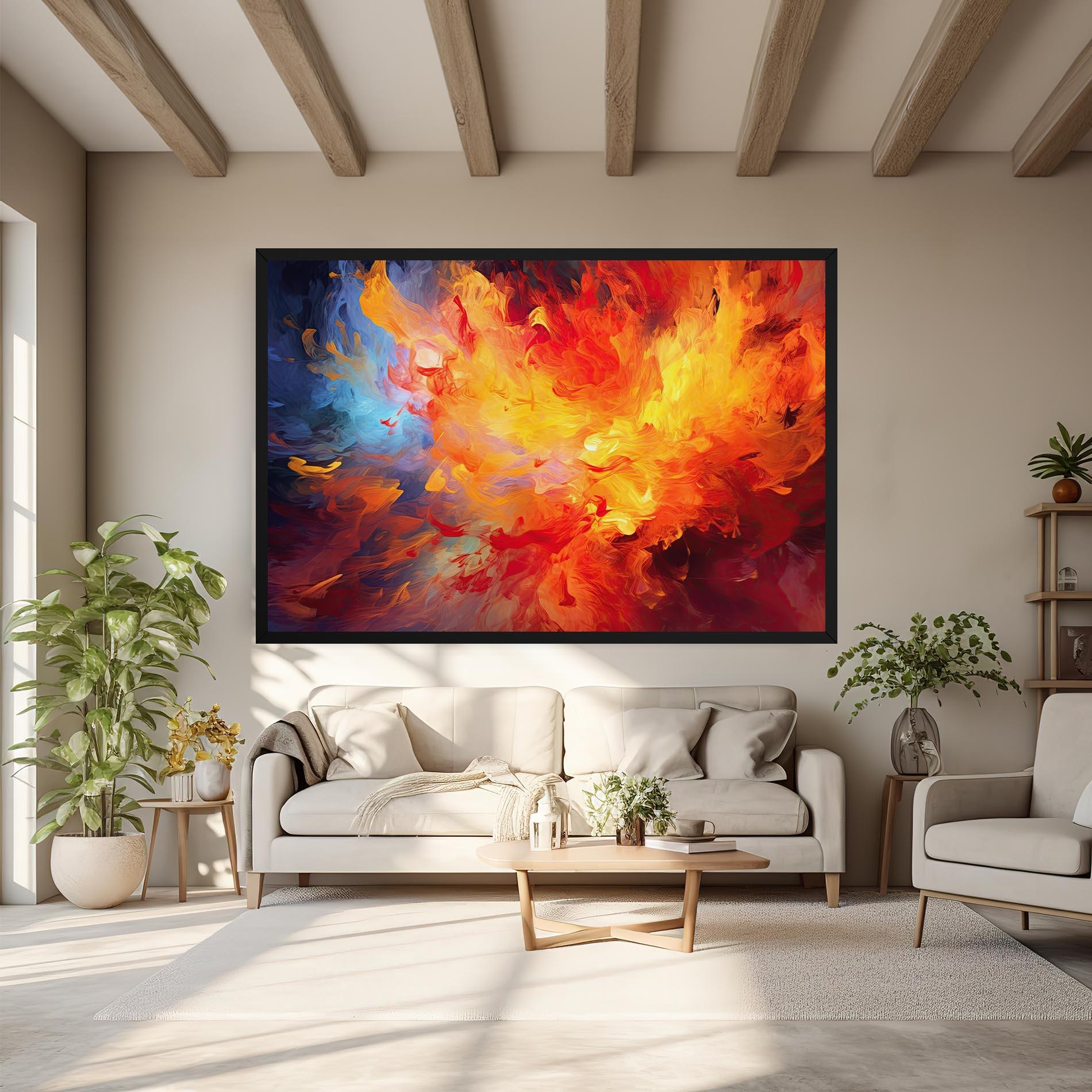 Картина на платно Ignite Radiance mockup 6