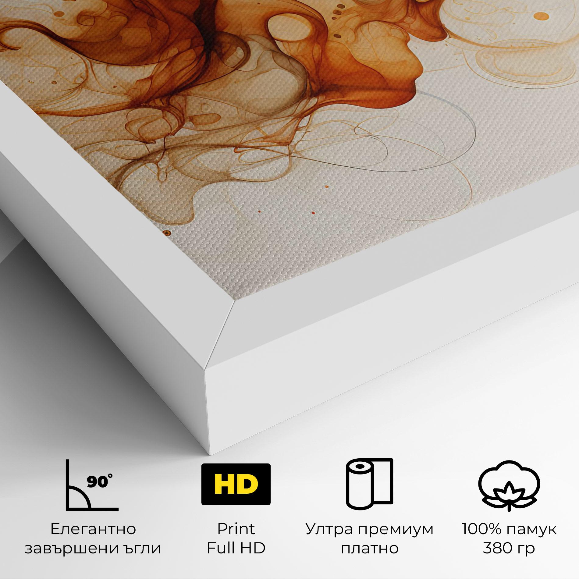 Картина на платно Fire Aroma mockup 4