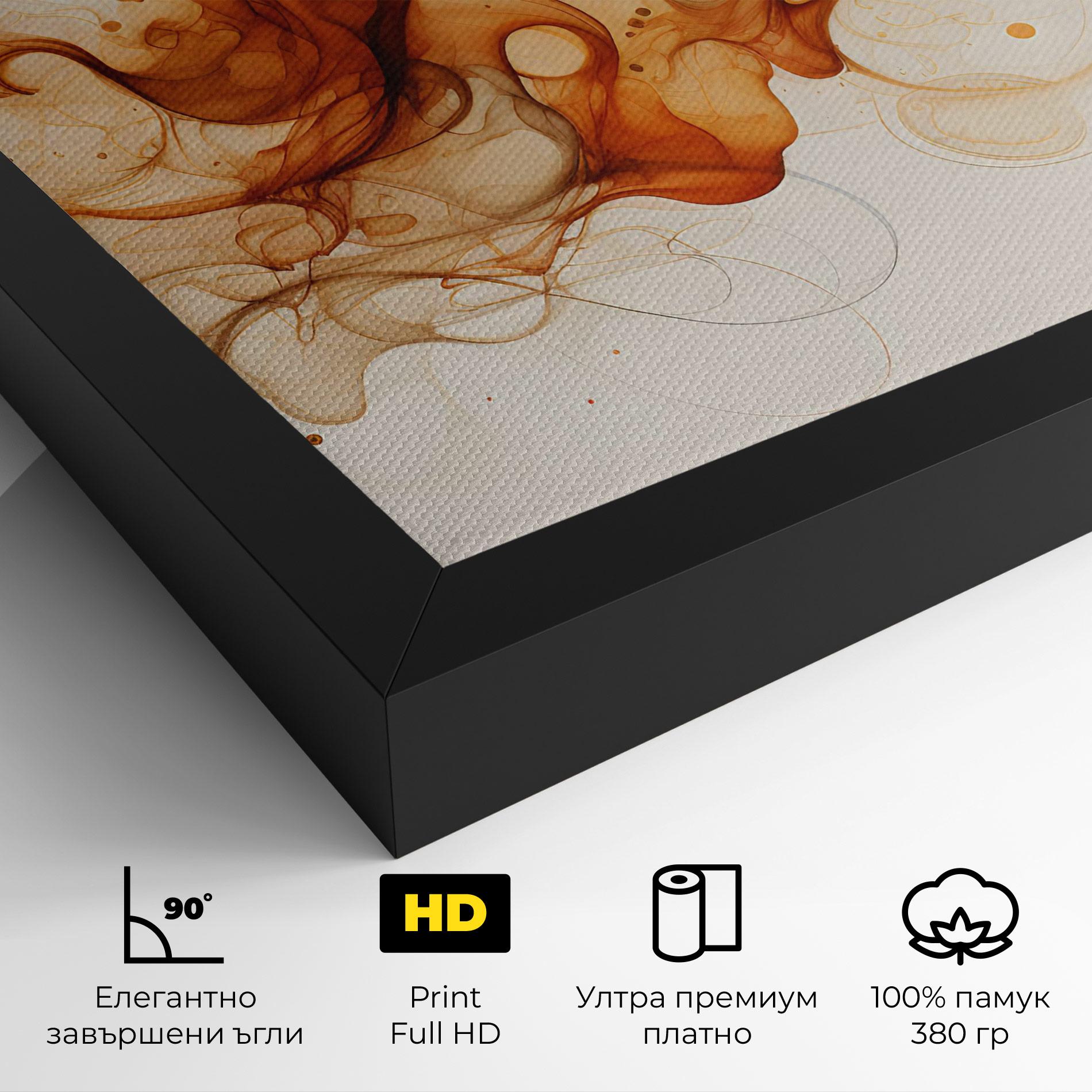 Картина на платно Fire Aroma mockup 4