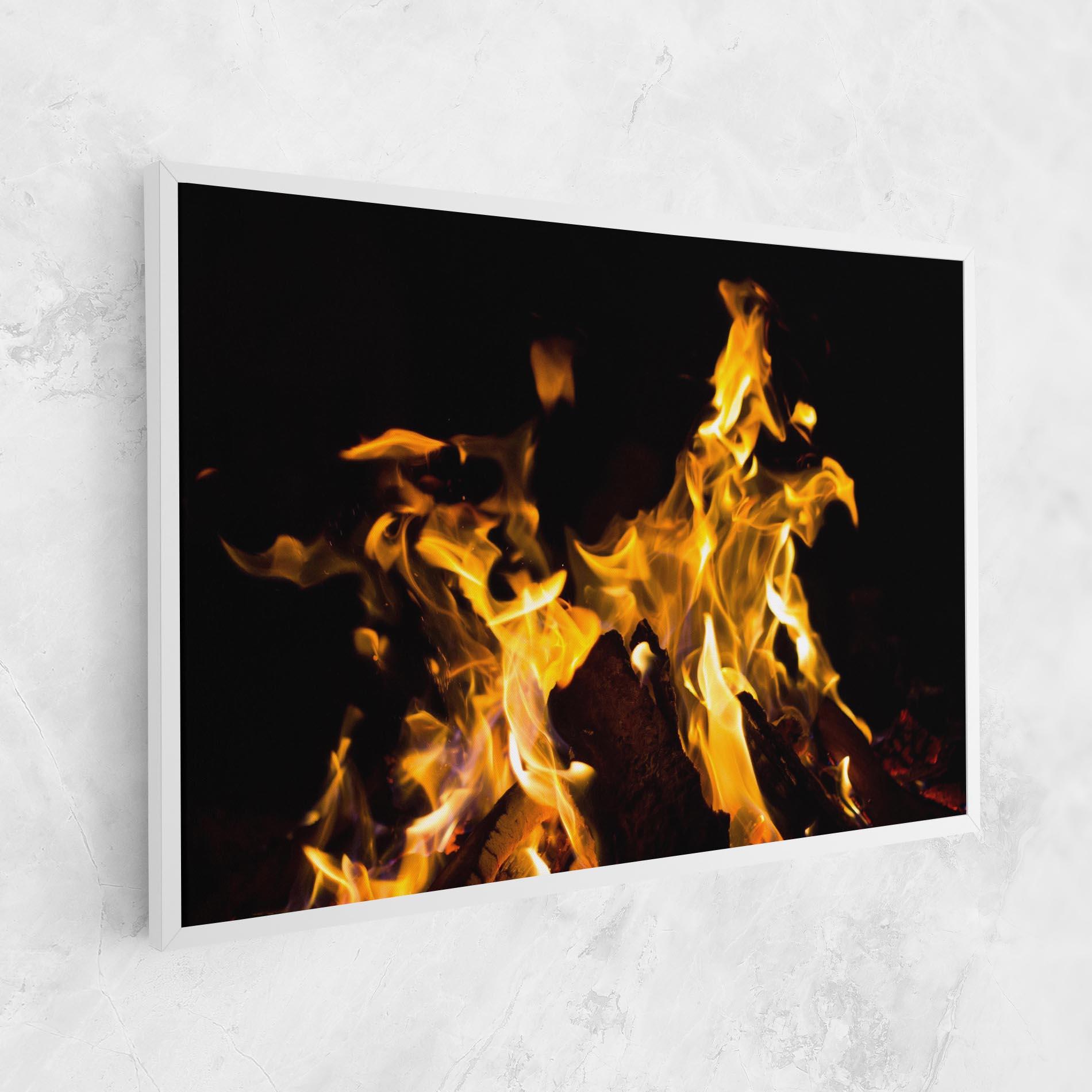 Картина на платно Fire Dance mockup 1